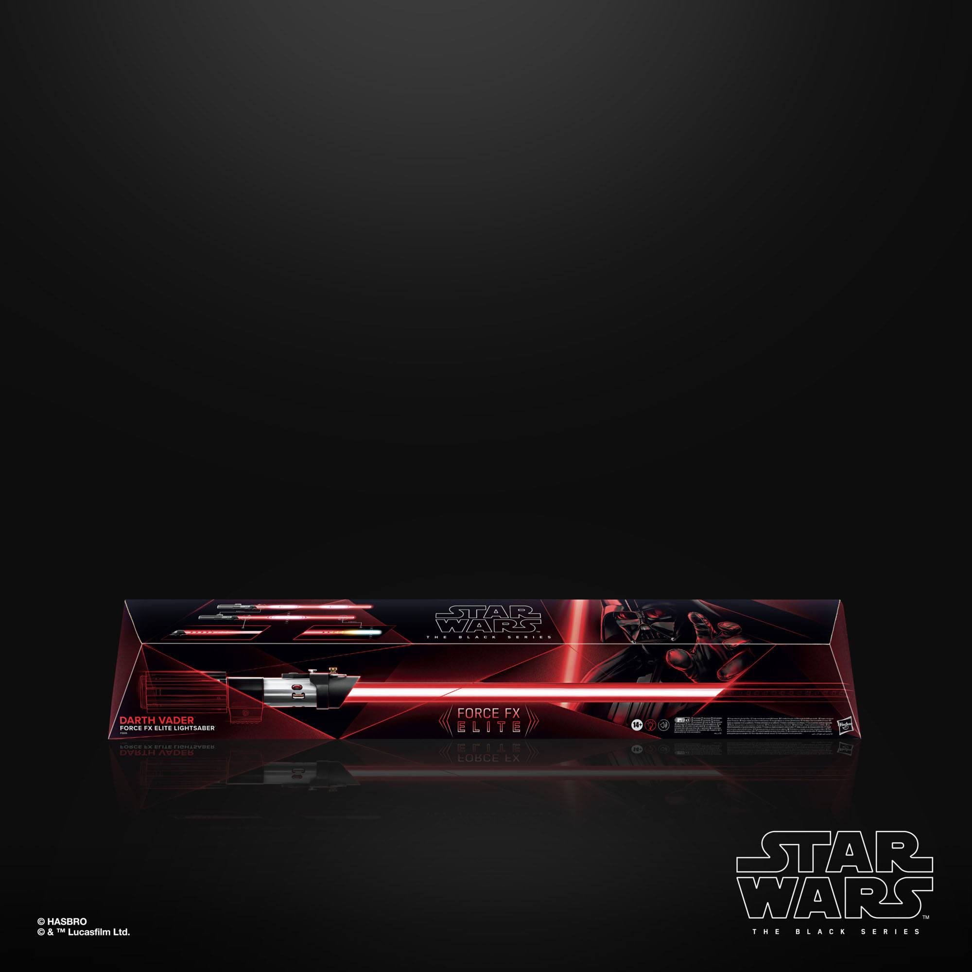 Hasbro Star Wars Black Series Darth Vader Force FX Elite Realistic Lightsaber