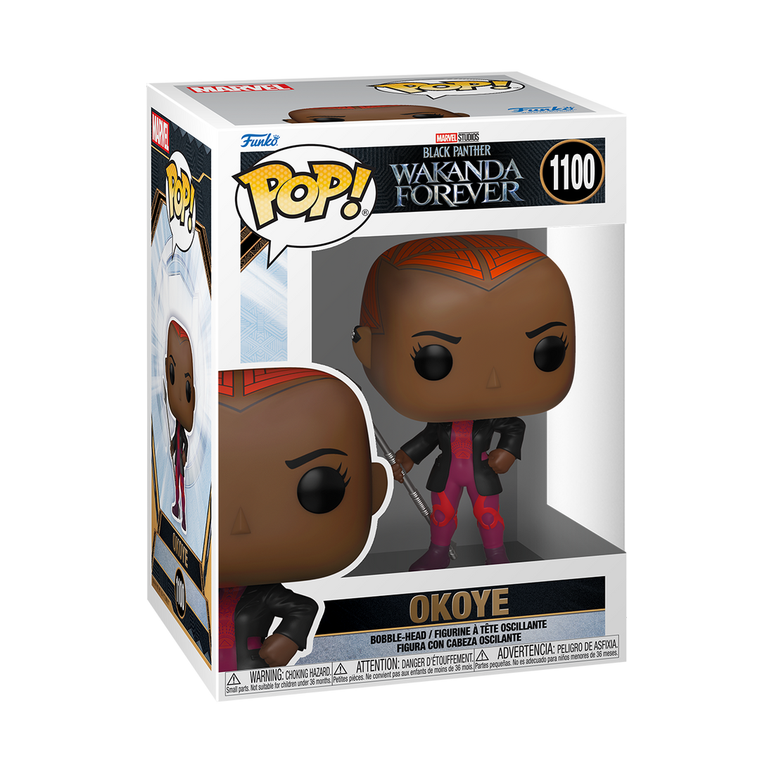 Marvel Black Panther: Wakanda Forever Okoye Collectible Funko Pop! Vinyl Figurine