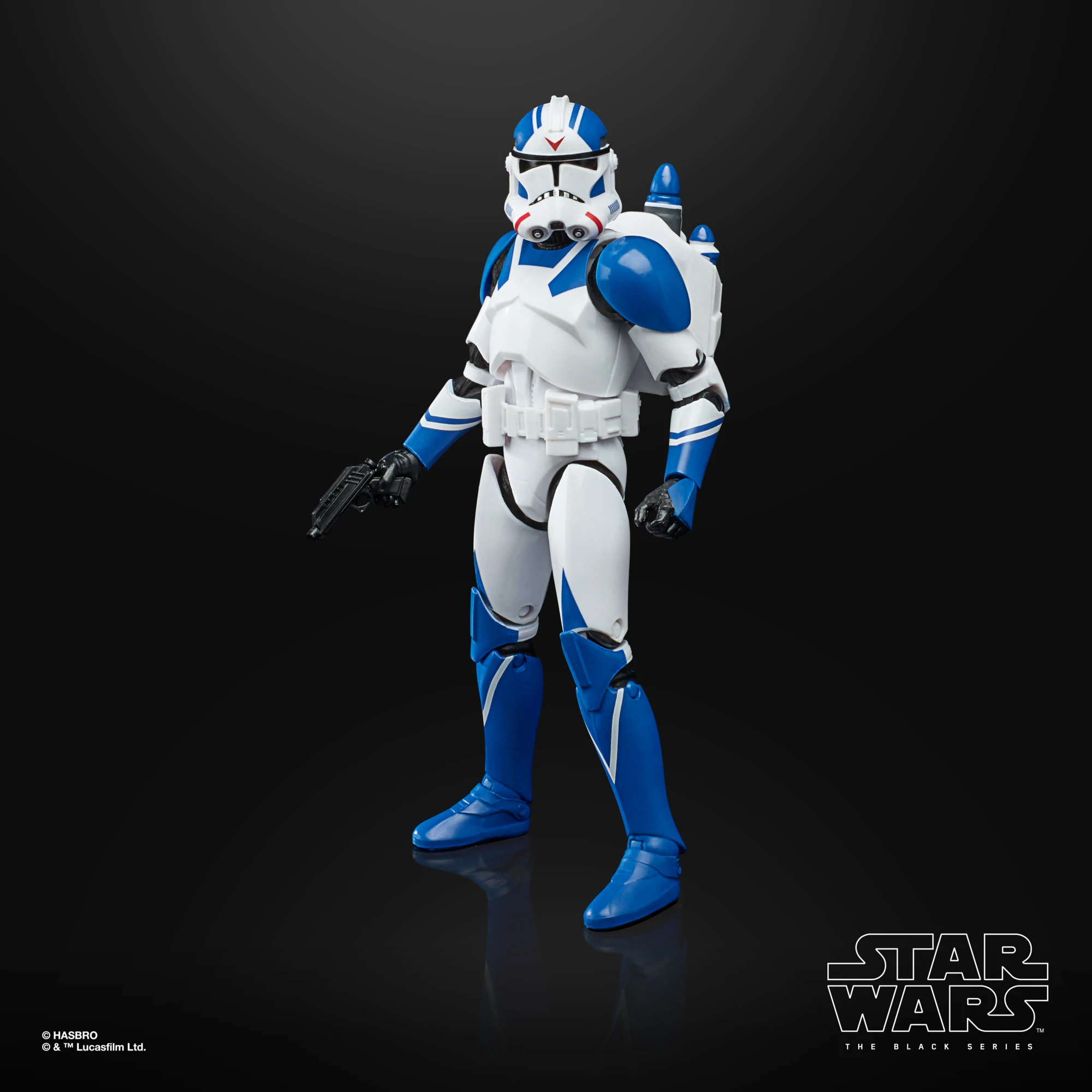 Hasbro's High - Quality 6 - Inch Action Figure of Star Wars The Black Series Gaming Greats Jet Trooper