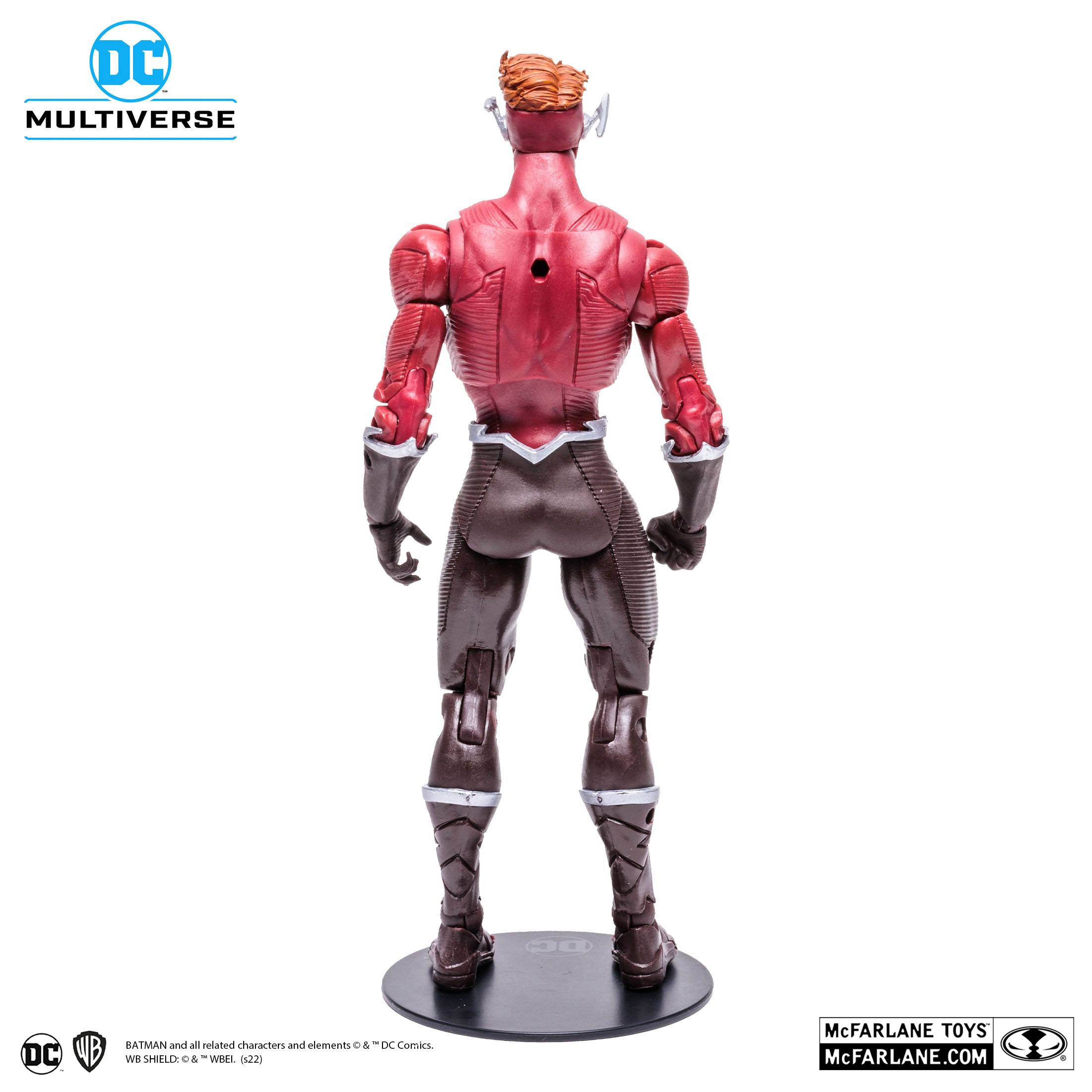 McFarlane DC Multiverse 7-Inch Wally West Red Suit The Flash Action Figure