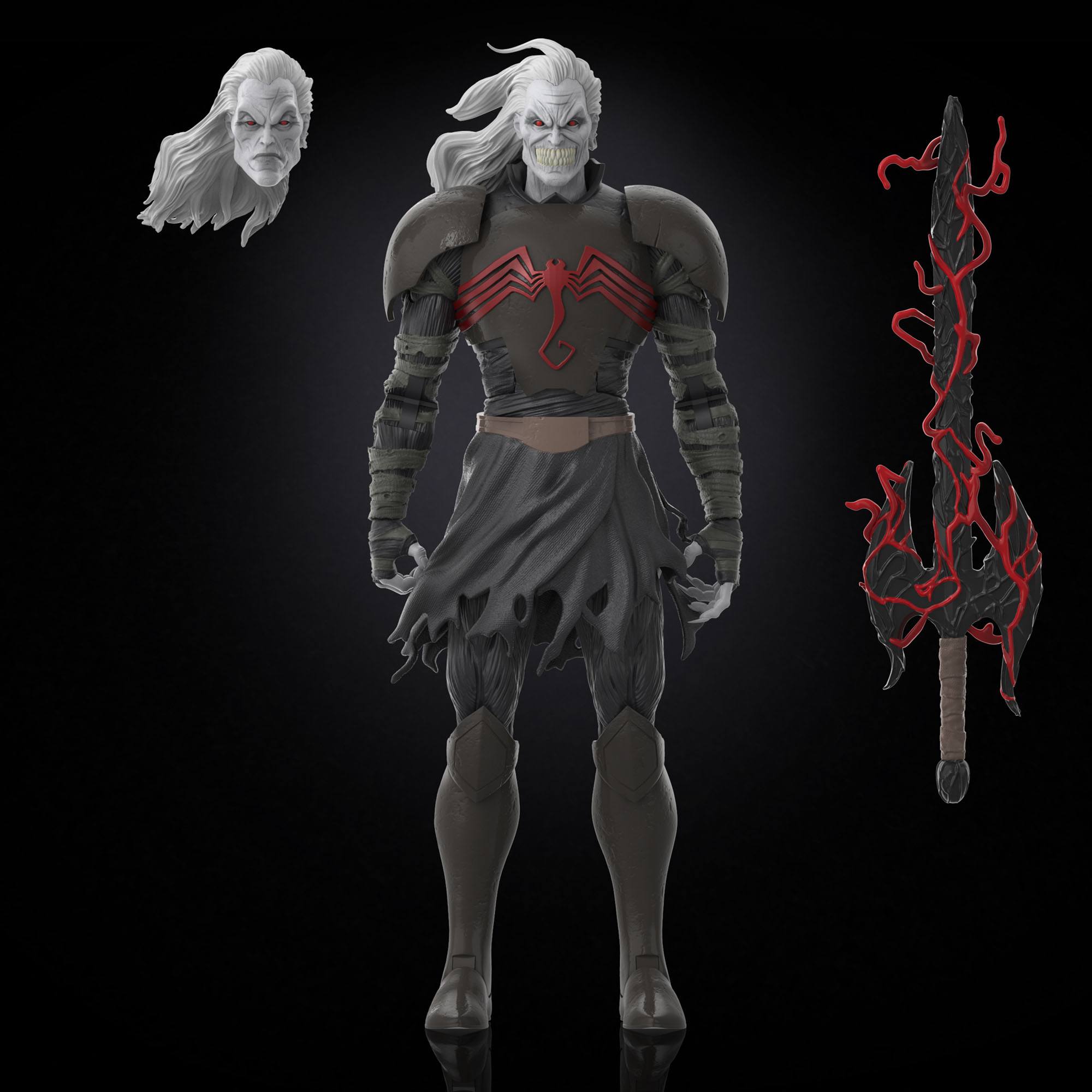 Hasbro 60th Anniversary 6-Inch Marvel Legends 2-Pack: Knull and Venom Action Figures