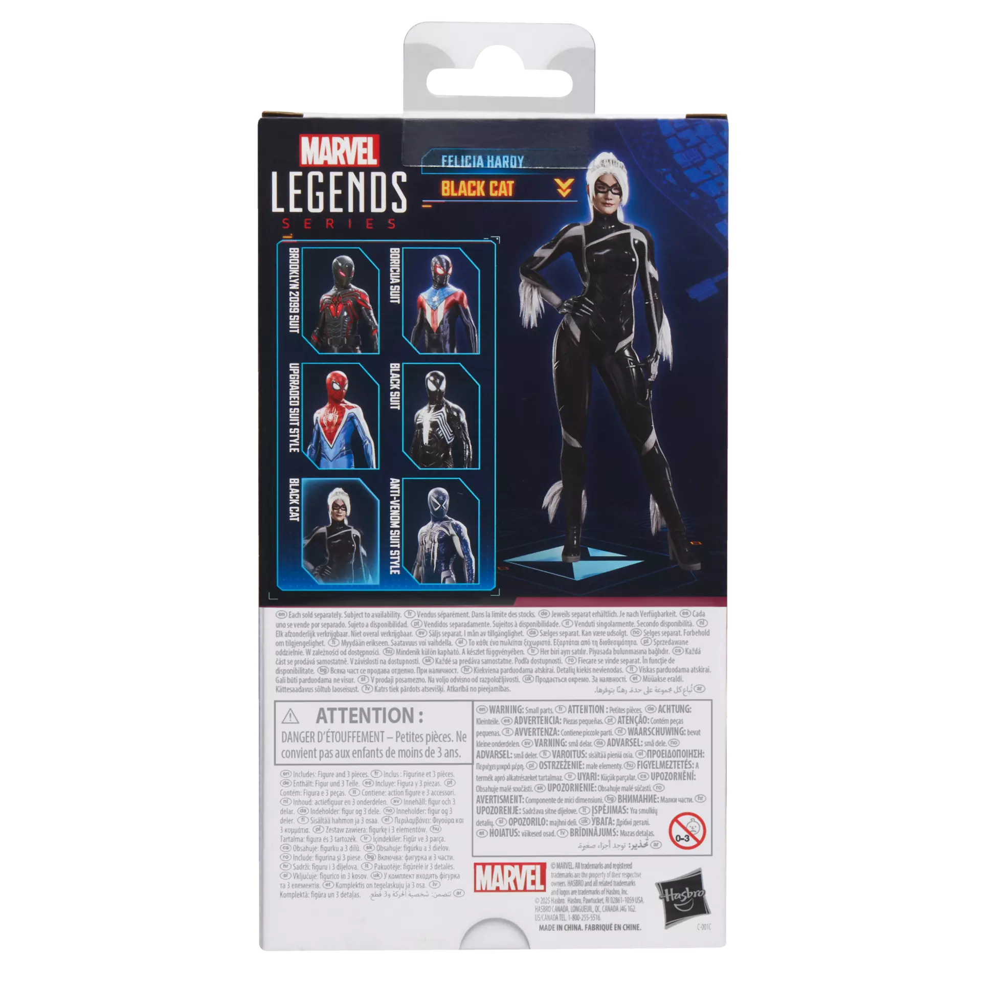 Marvel Legends Series Gamerverse Collectible 6-Inch Action Figure of Felicia Hardy as Black Cat
