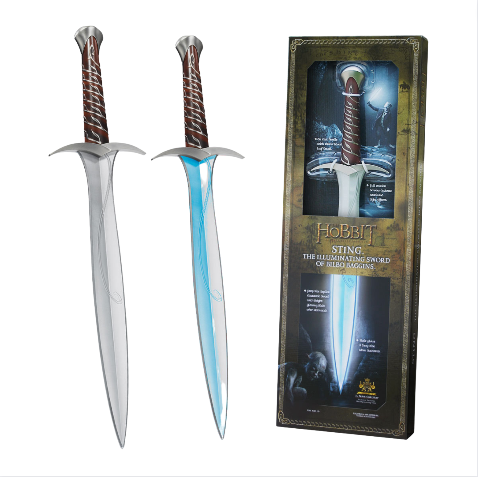 27-Inch Illuminating Battle Replica of Lord of the Rings' Sting Sword