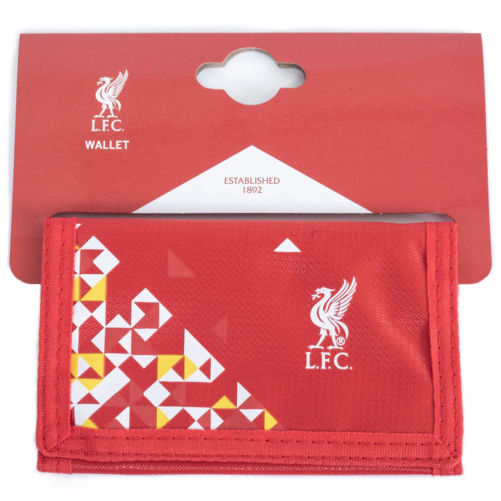 Stylish Liverpool FC Particle Polyester Wallet with Multiple Compartments