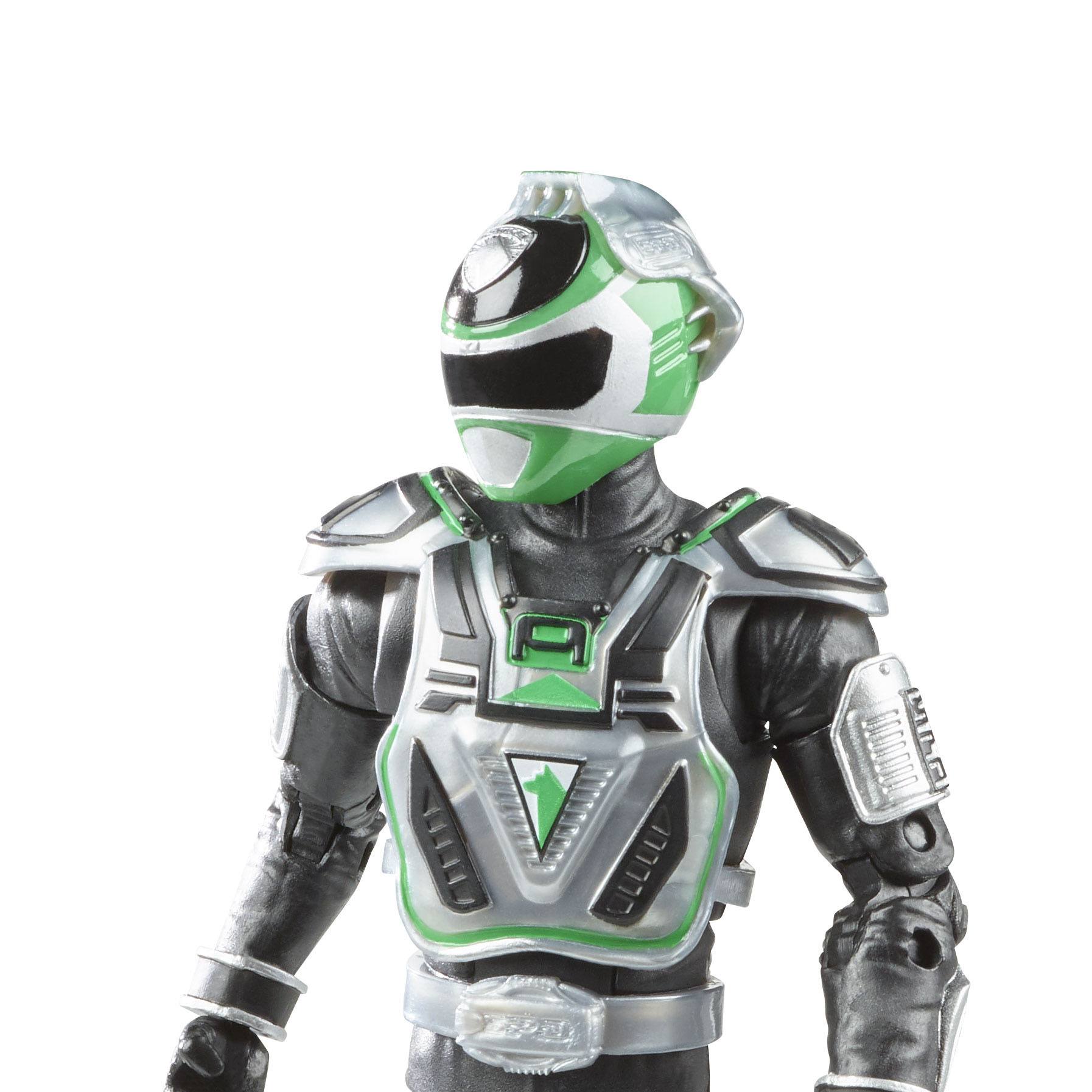 Hasbro's High - Quality Power Rangers Lightning Collection S.P.D. A - Squad Green Ranger Collectible Action Figure