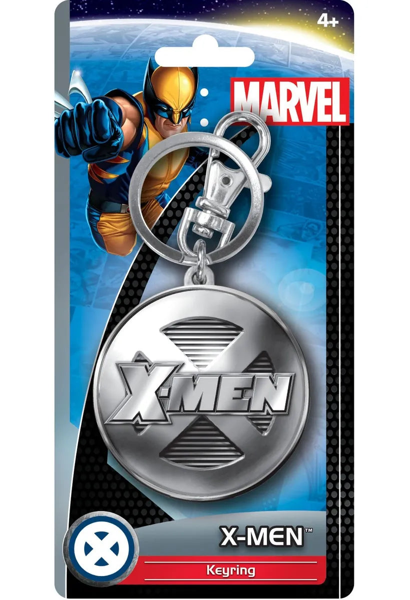 Marvel X - Men Branded High - Quality Pewter King - Style Ring with Iconic Logo