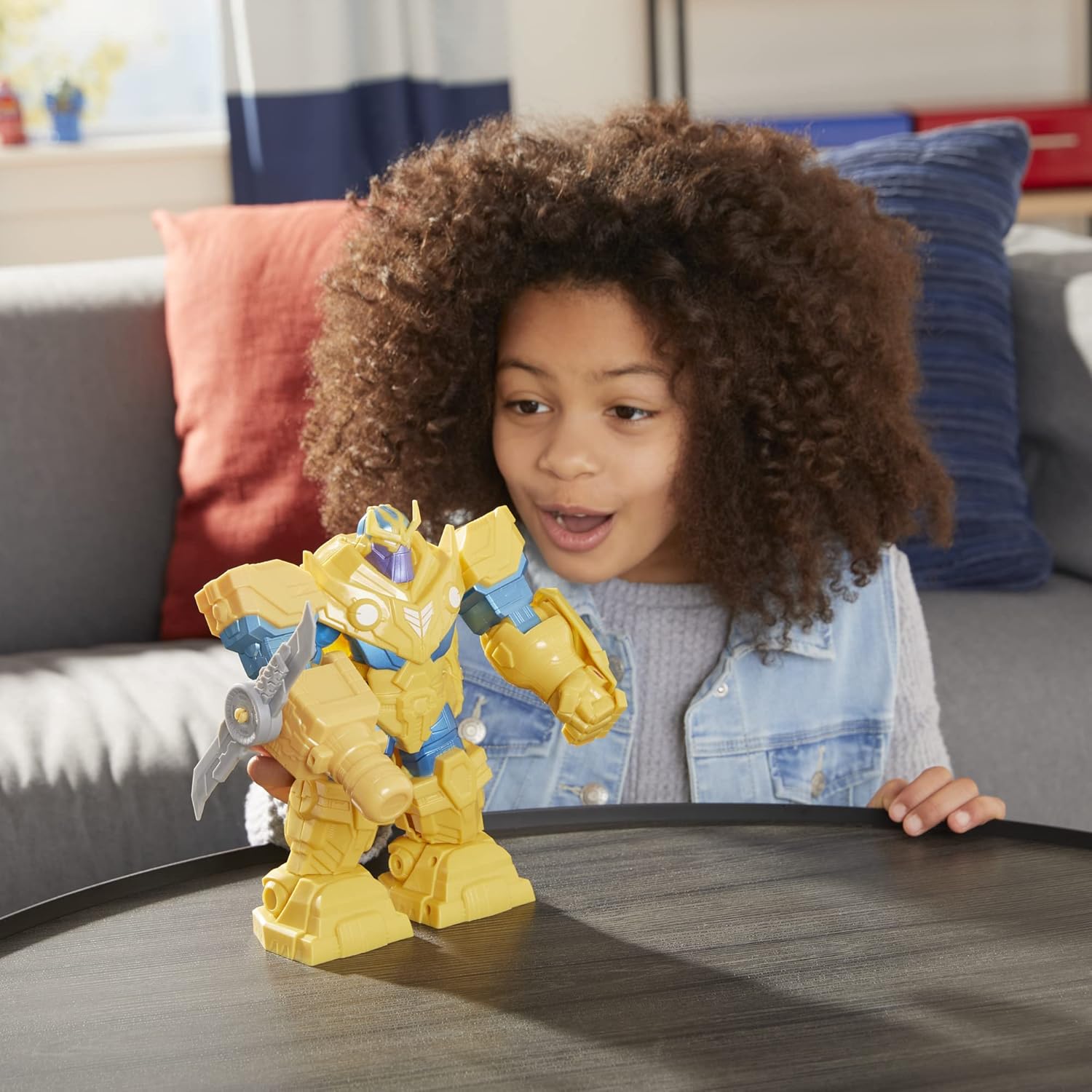 Marvel Avengers Mech Strike Collection: 9-Inch Infinity Mech Suit Thanos Action Figure Toy
