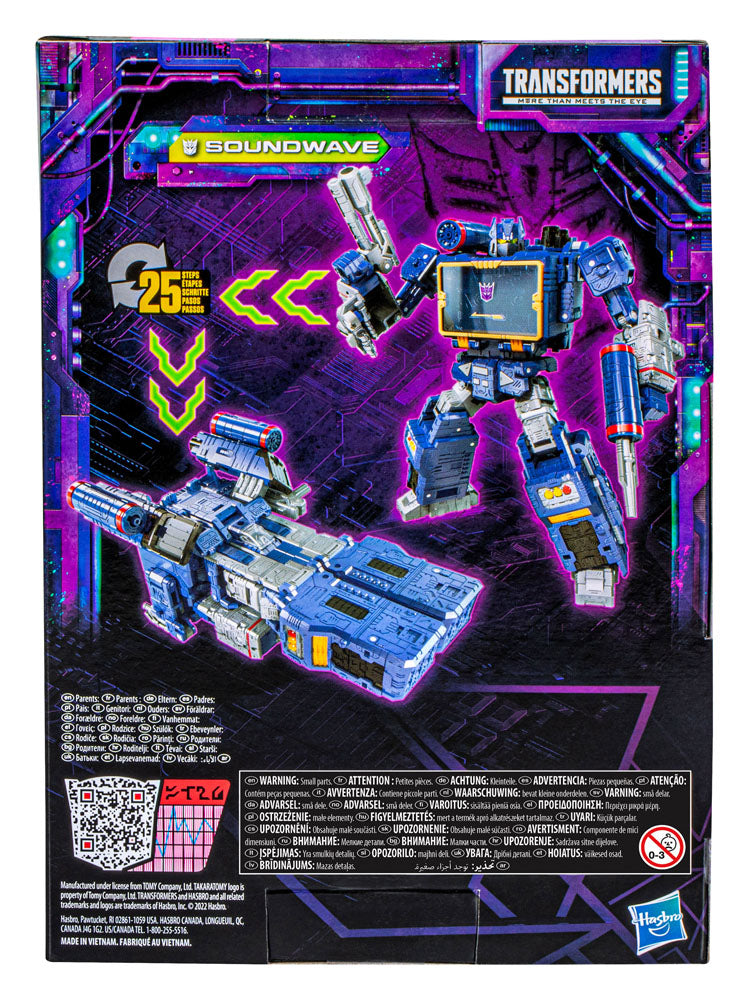 Hasbro's Premium Transformers Generations Legacy Voyager-Scale 7-Inch Action Figure of Soundwave