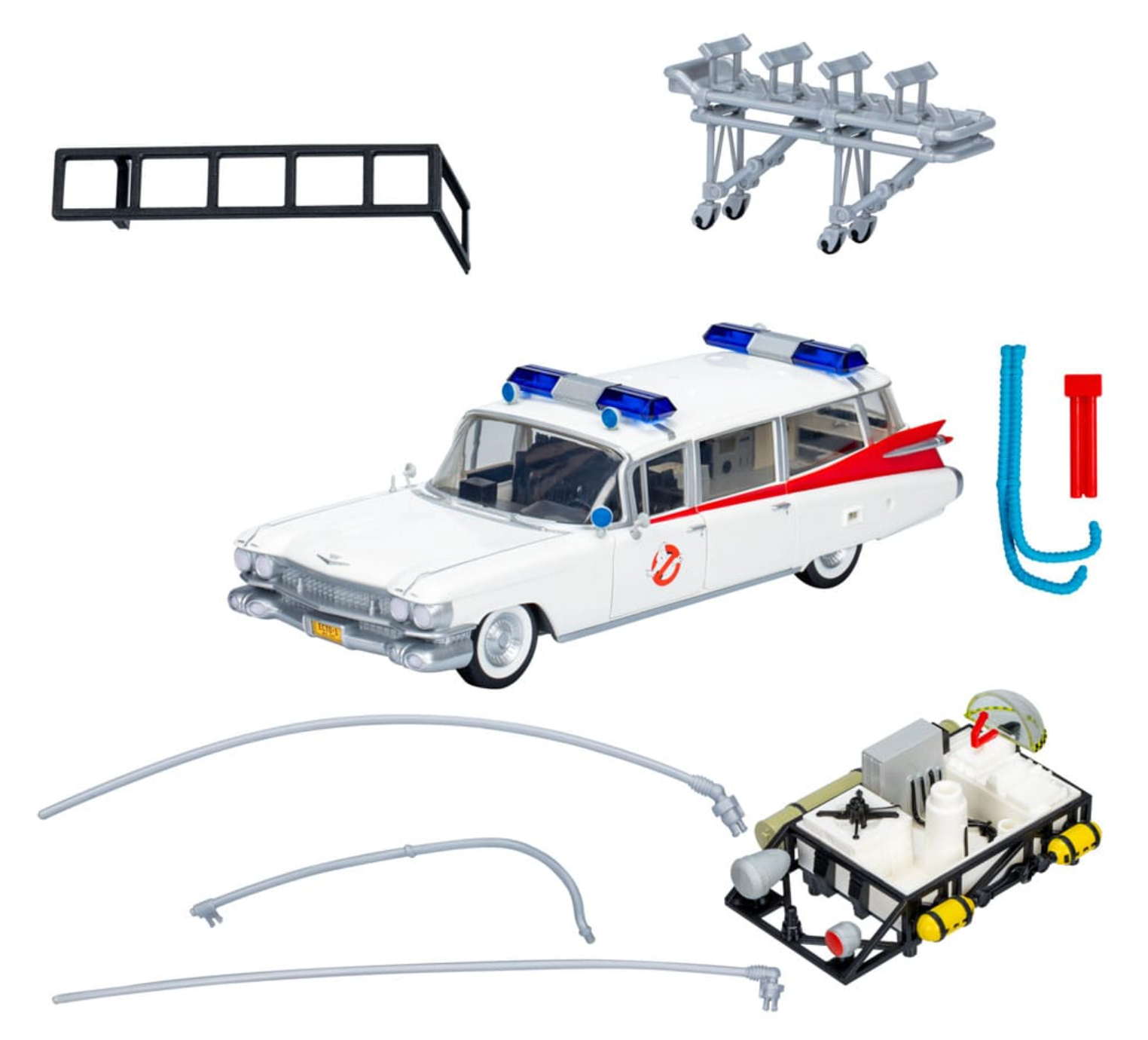 1984-Inspired Ghostbusters Plasma Series Ecto-1 Premium Vehicle Toy