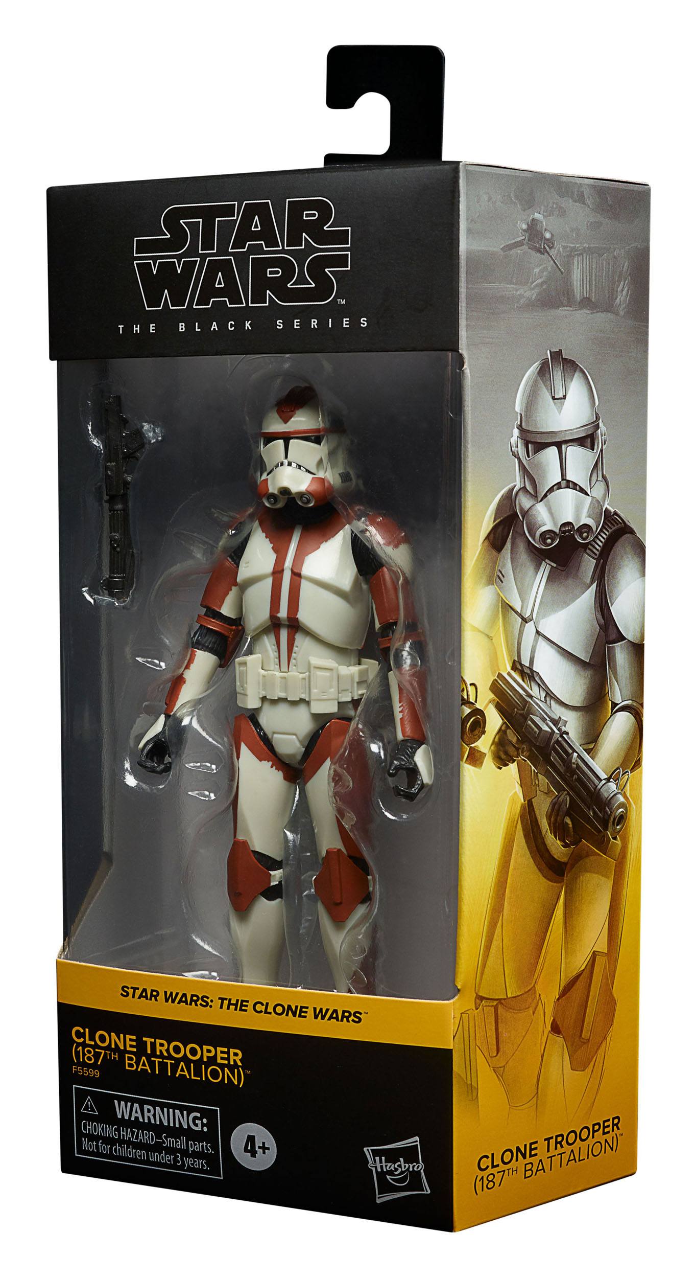 Hasbro 6-Inch Star Wars The Black Series 187th Battalion Clone Trooper Action Figure