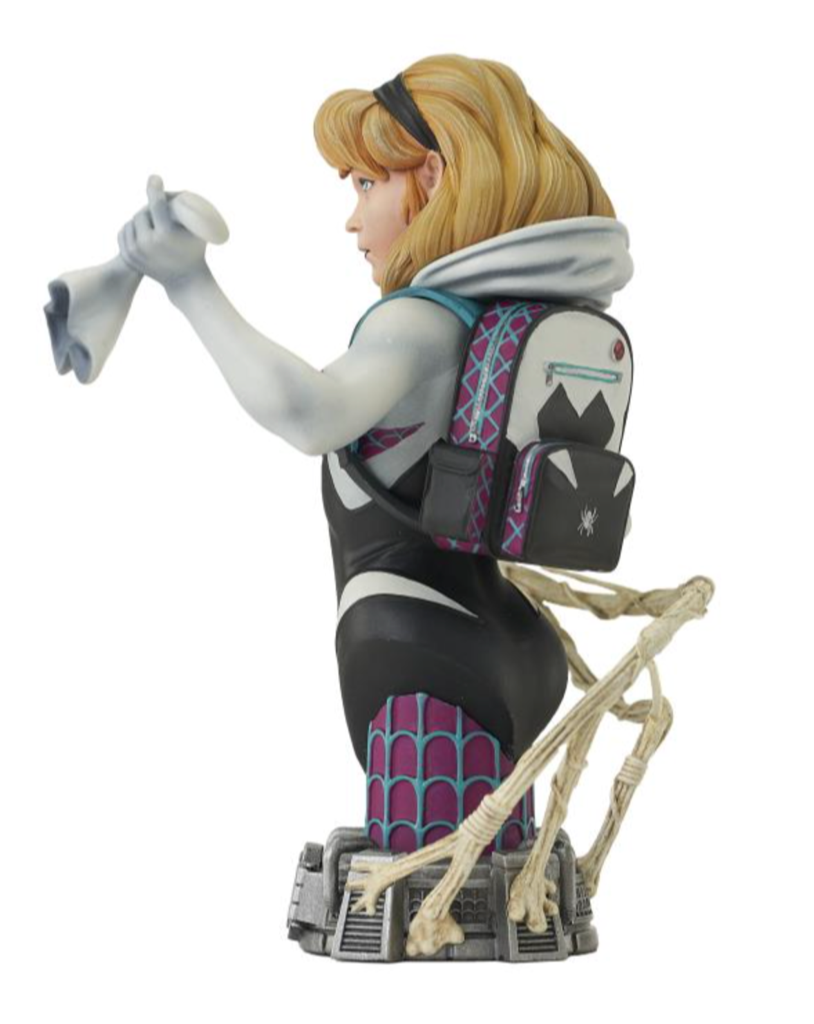 Limited Edition 1/7 Scale Collectible Bust of Marvel Comics' Ghost Spider