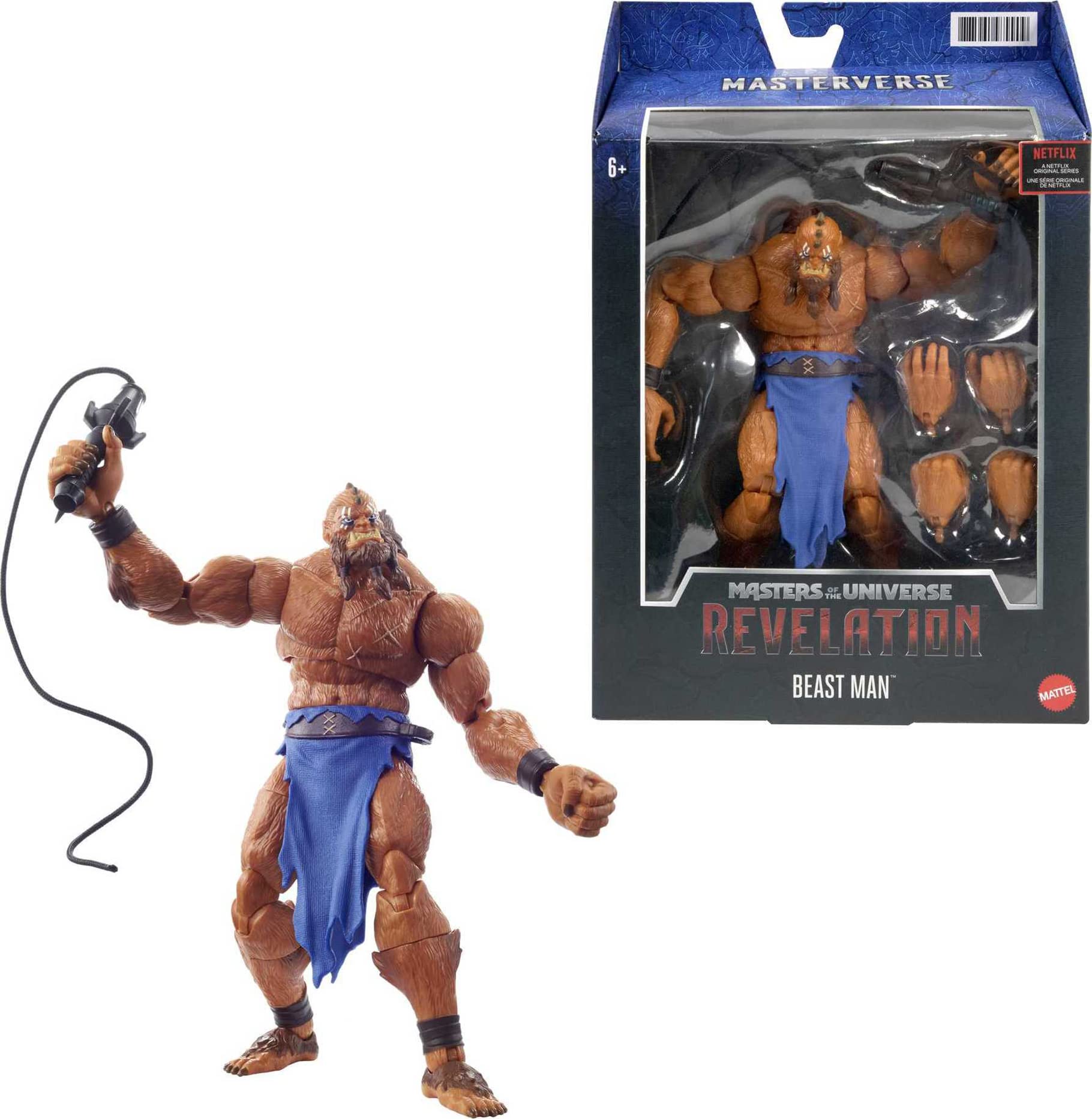 Highly Collectible Masters of the Universe Masterverse Revelation Beast Man Action Figure Toy for Fans