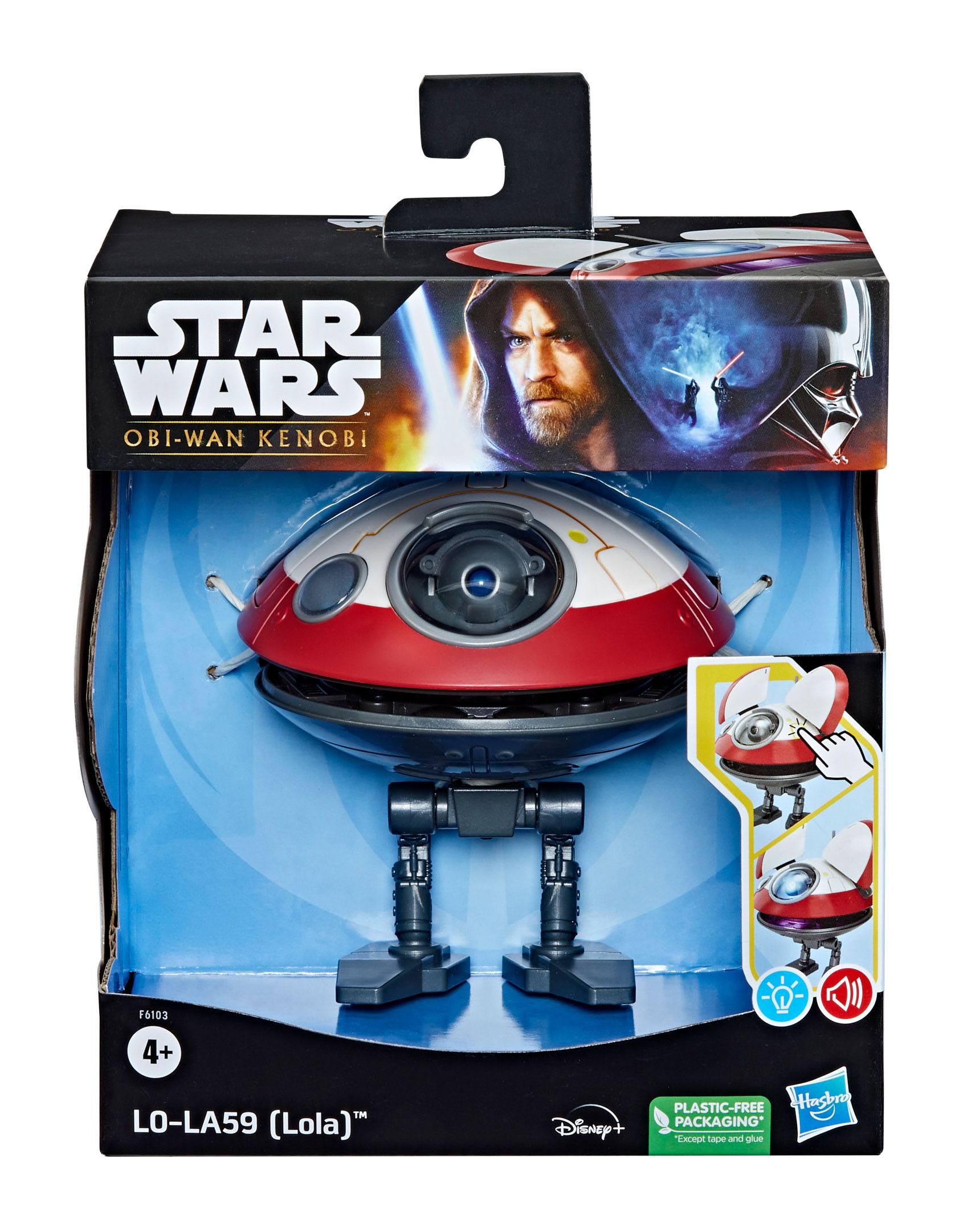 Hasbro 13 cm Star Wars Obi - Wan Kenobi Inspired Electronic Droid Figure LO - LA59 (Lola)