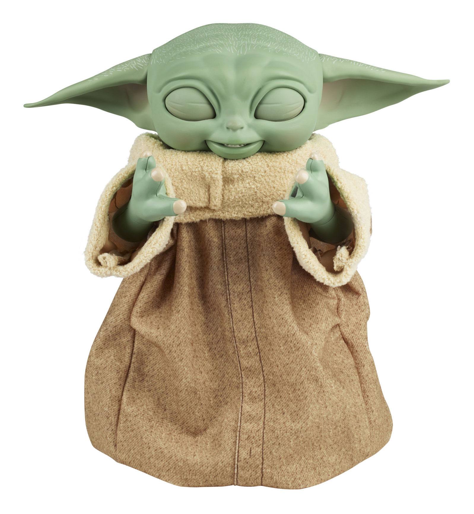 Hasbro's Interactive Star Wars Galactic Snackin' Grogu Animatronic Toy