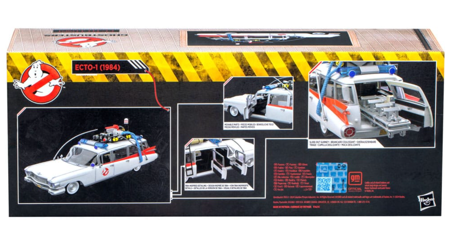 1984-Inspired Ghostbusters Plasma Series Ecto-1 Premium Vehicle Toy