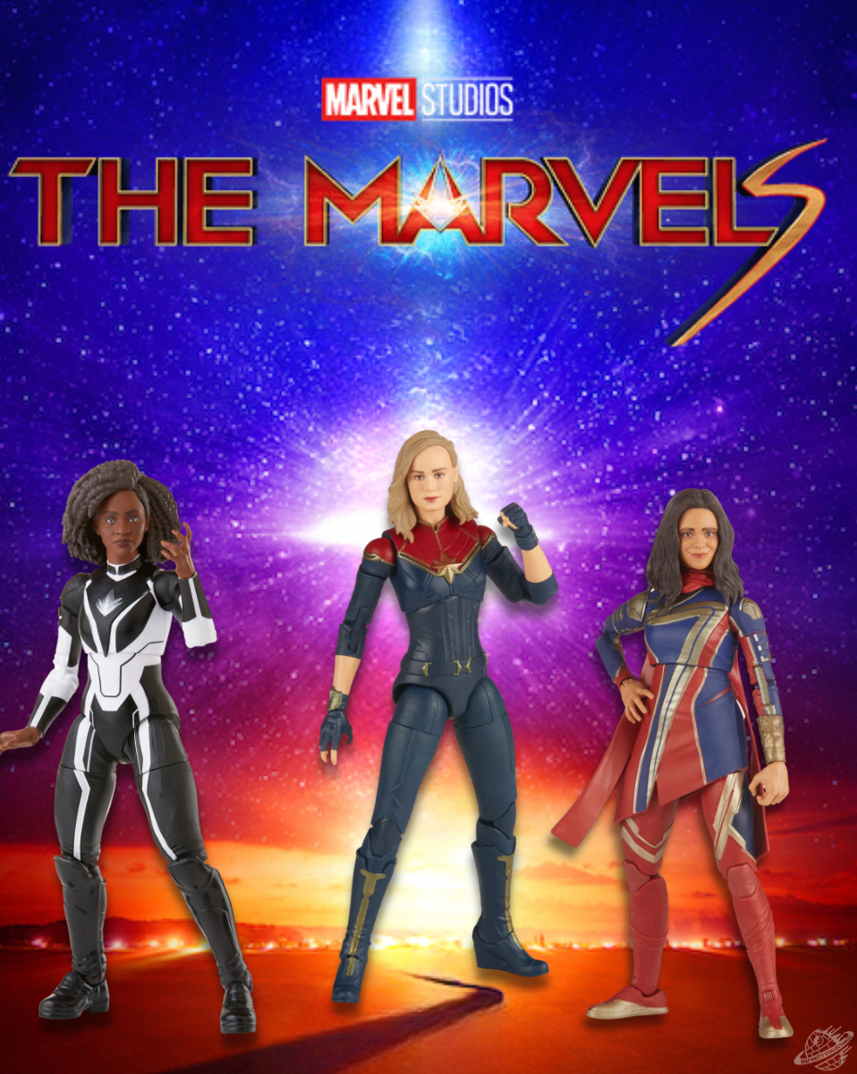 Marvel Legends Series The Marvels Action Figure Set - A Bundle of Three Exclusive Action Figures