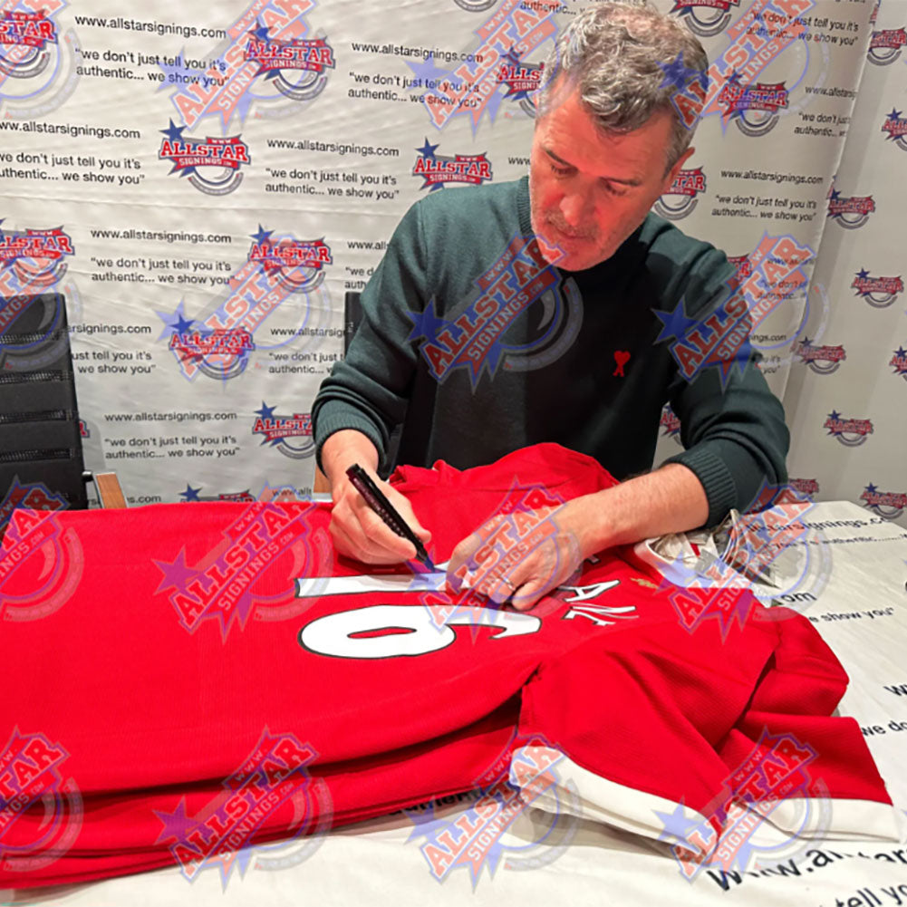 Authentic Roy Keane Signed Replica Shirt of Manchester United FC (2020 - 2022 Season)