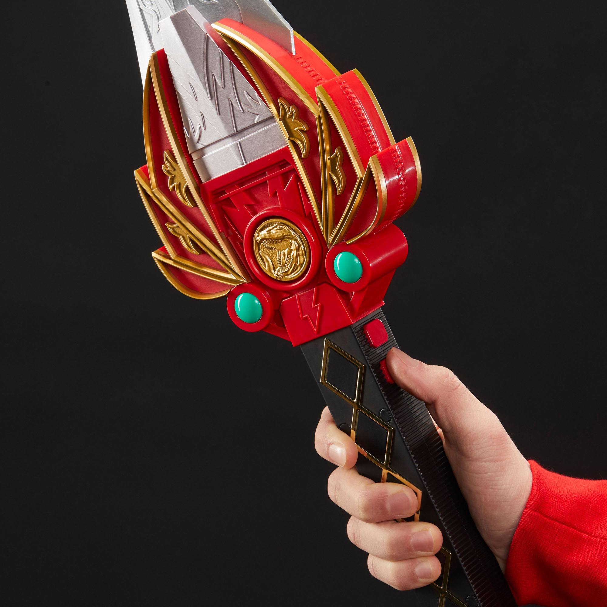 Hasbro Premium Role - play Replica of the Mighty Morphin Red Ranger Power Sword from the Lightning Collection of Power Rangers