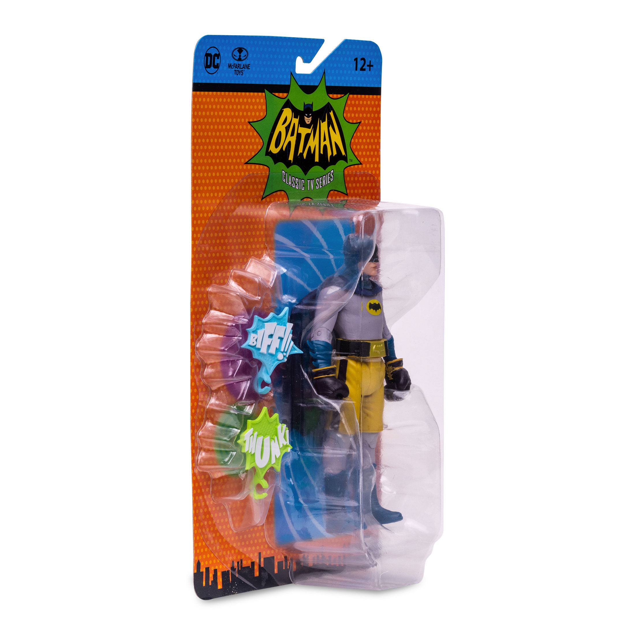 McFarlane DC Retro - 1966 Batman Boxing Action Figure with Articulation