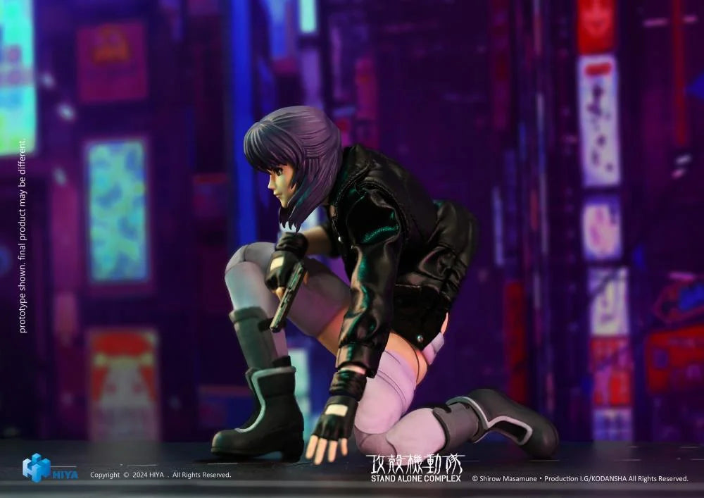 Exquisite Super Series 1/12 Scale Exclusive Previews Action Figure of Motoko Kusanagi from Ghost in the Shell: Stand Alone Complex