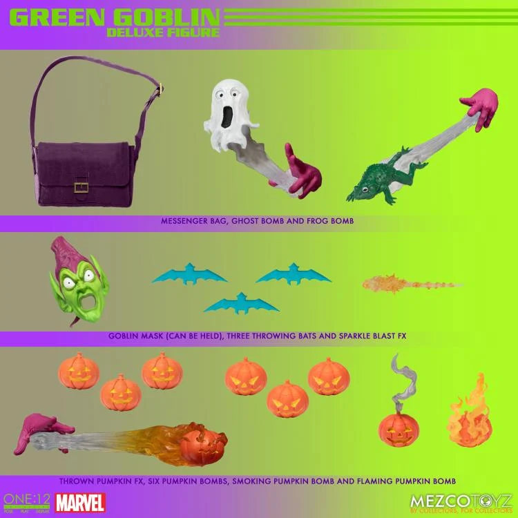 Marvel One:12 Collective Deluxe Version Action Figure - Iconic Green Goblin from Comics