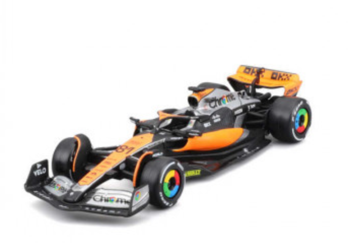 1:43 Scale Official Diecast Model of 2023 F1 McLaren MCL60 Driven by Oscar Piastri