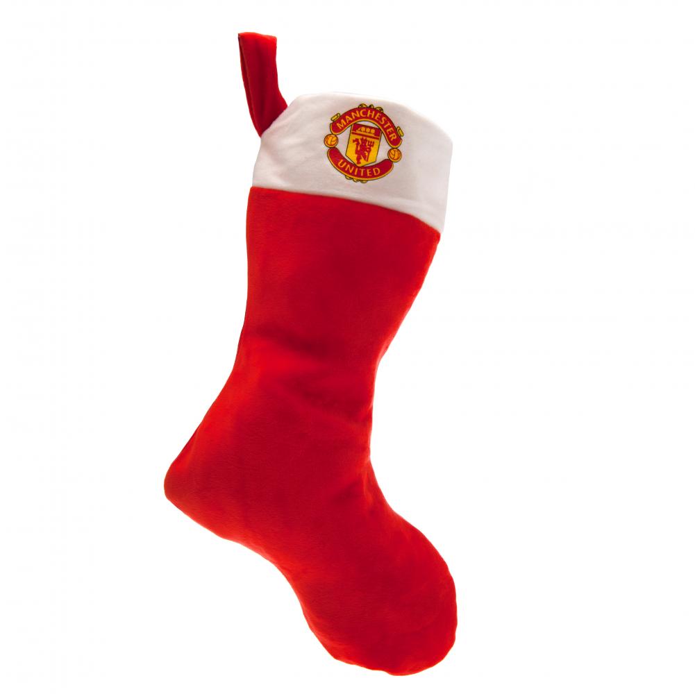Authentic Manchester United Football Club Christmas Decorative Stocking for Festive Season