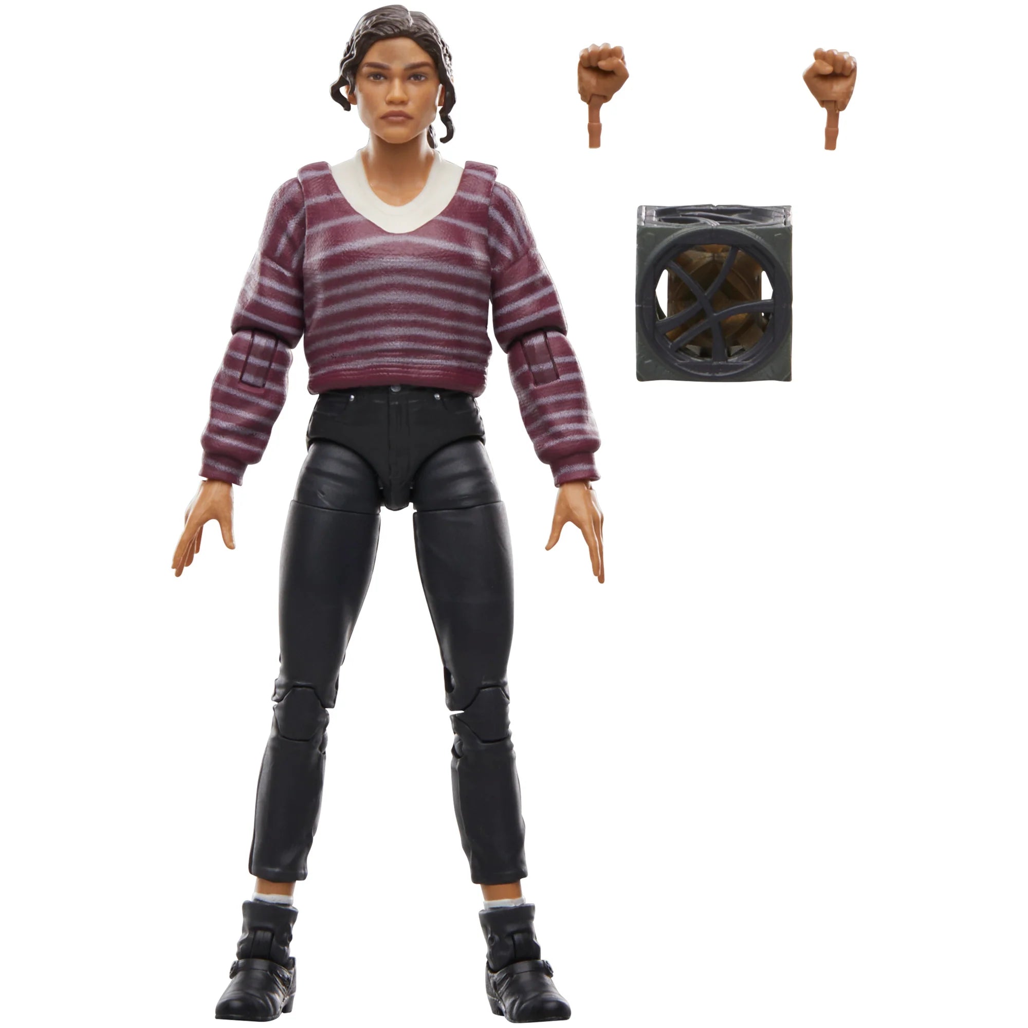 Hasbro Marvel Legends Series 6-Inch Scale Collectible Action Figure of Marvel’s MJ (Zendaya) from Spider-Man: No Way Home
