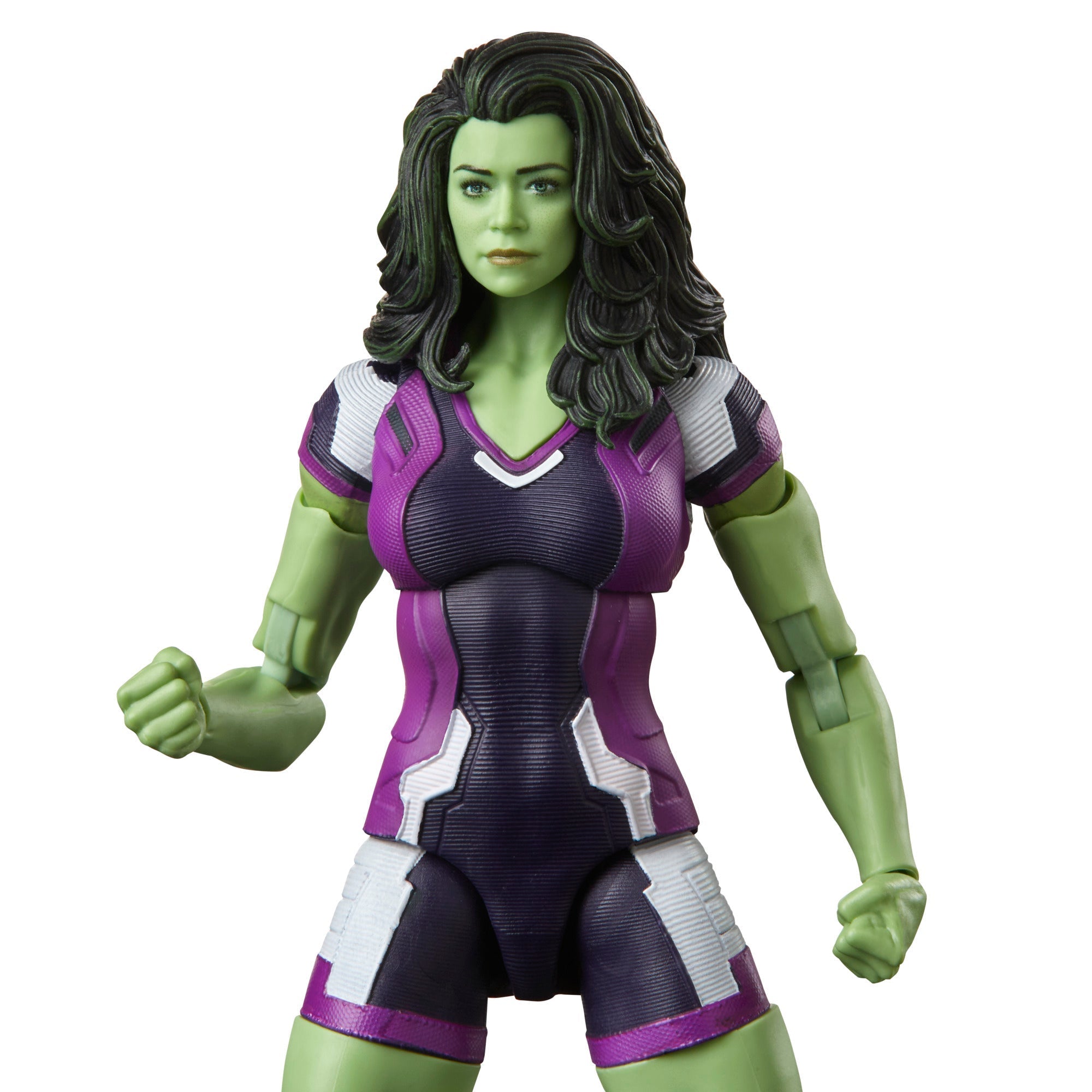 Marvel Legends Series Disney Plus 6-Inch Collectible She-Hulk Action Figure with Ultron Build-a-Figure (BAF) for Fans and Collectors