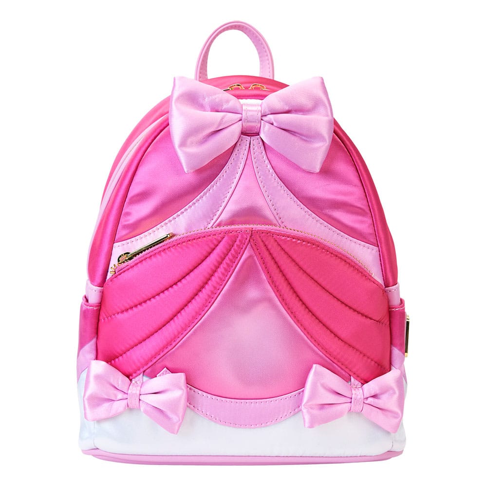 Loungefly Disney Cinderella 75th Anniversary Mini Backpack with Pink Bows