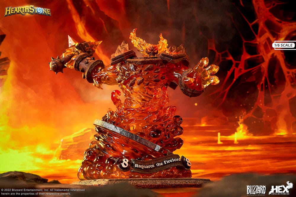 Limited Edition 1/6 Scale Hearthstone Ragnaros the Firelord Premium Statue