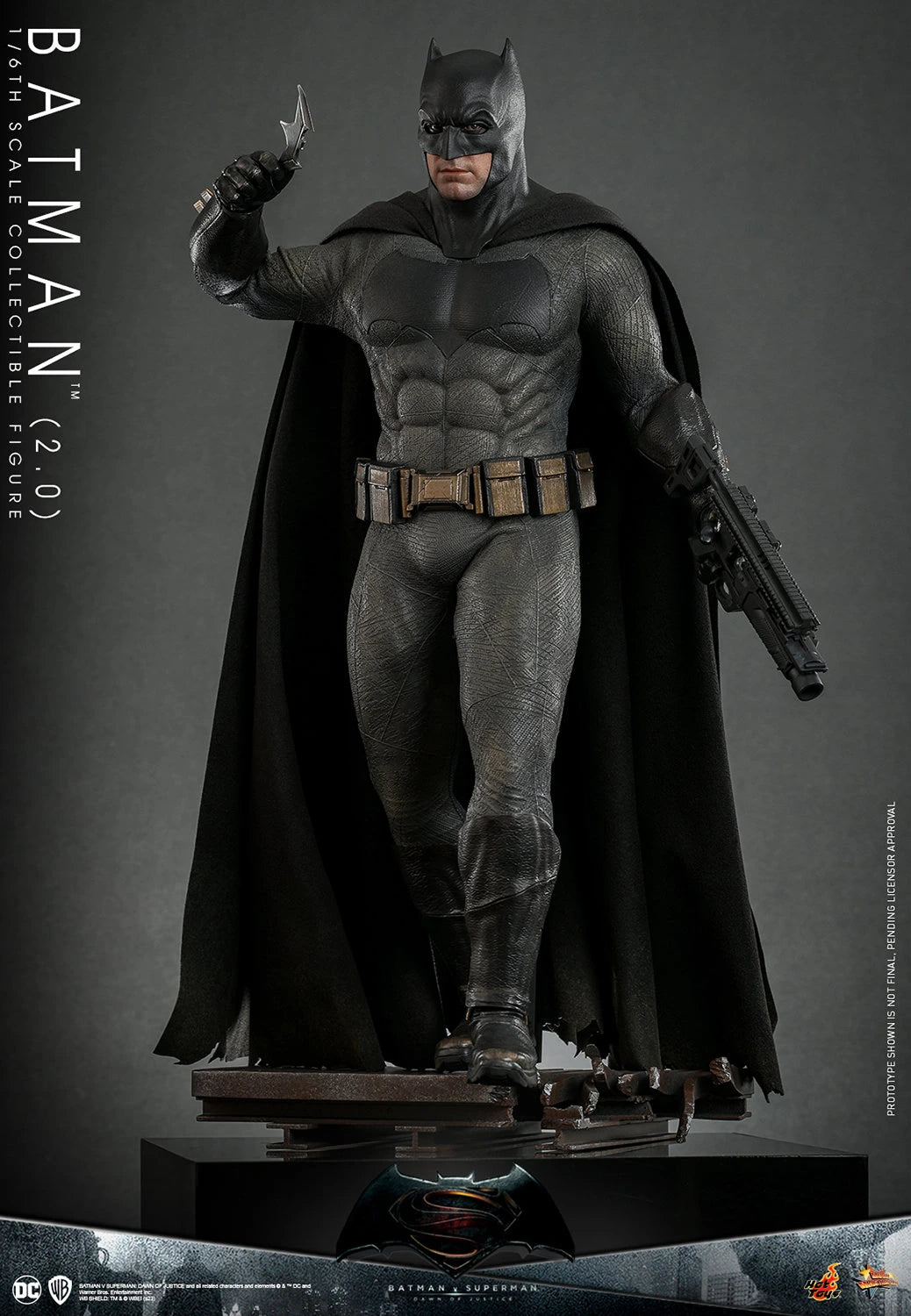 Hot Toys 1/6th Scale Batman Figure from Batman v Superman Dawn of Justice