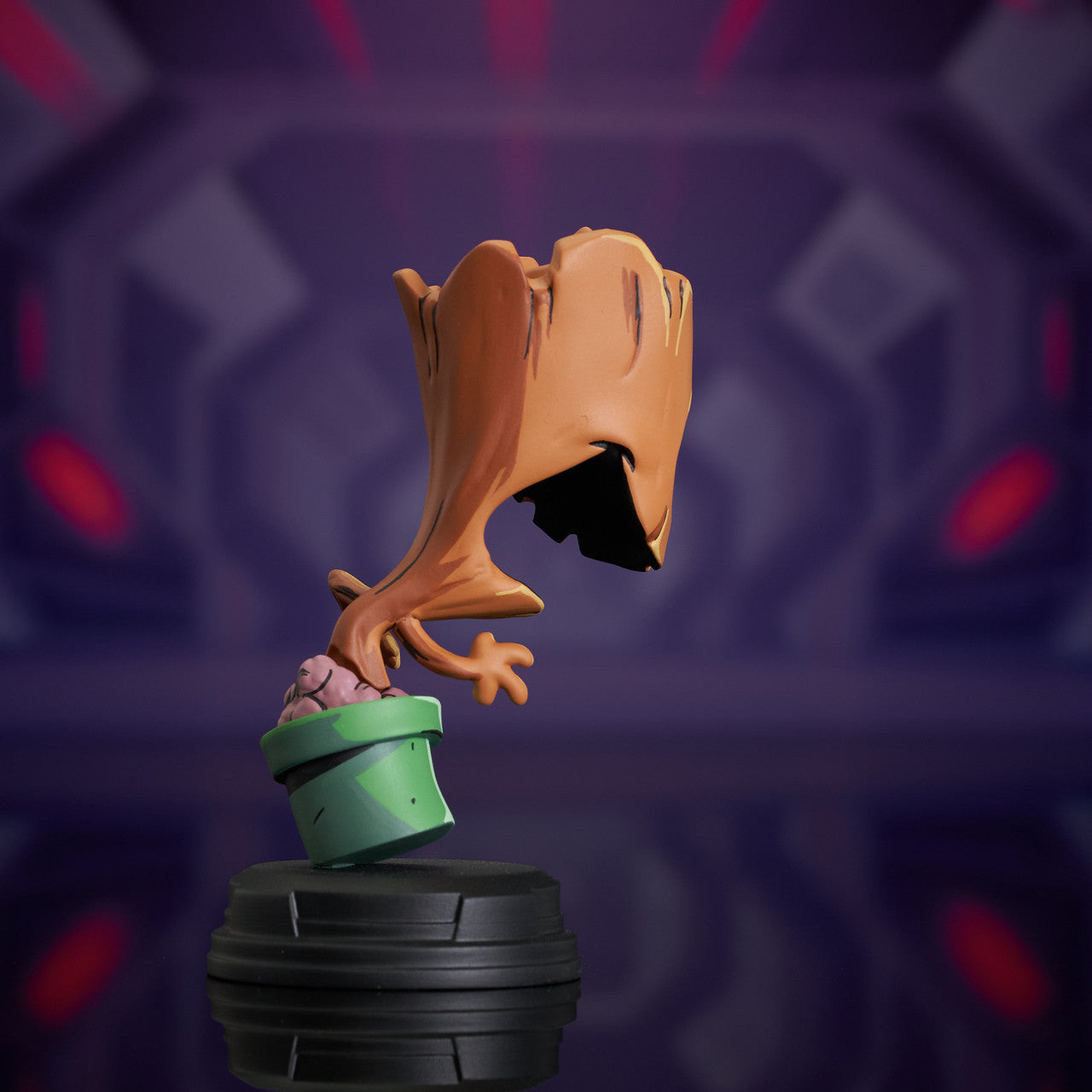 Limited Edition Resin Pot Marvel Animated Groot Collectible Statue