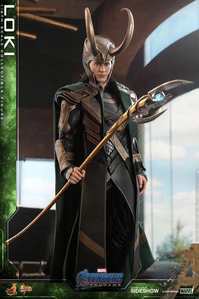 Hot Toys Highly Detailed 1/6th Scale Collectible Figure of Loki from Avengers Endgame