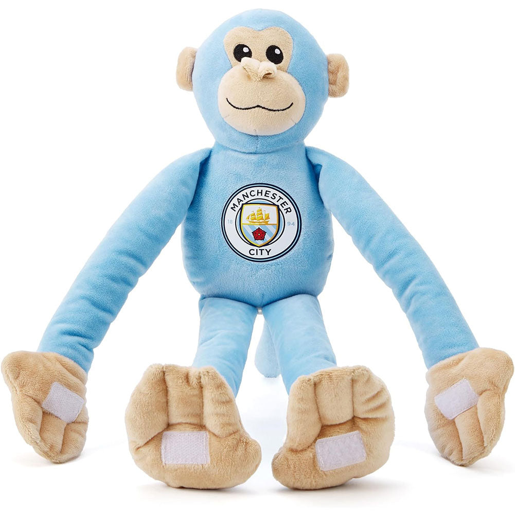 Manchester City Football Club Soft Plush Hanging Monkey Toy