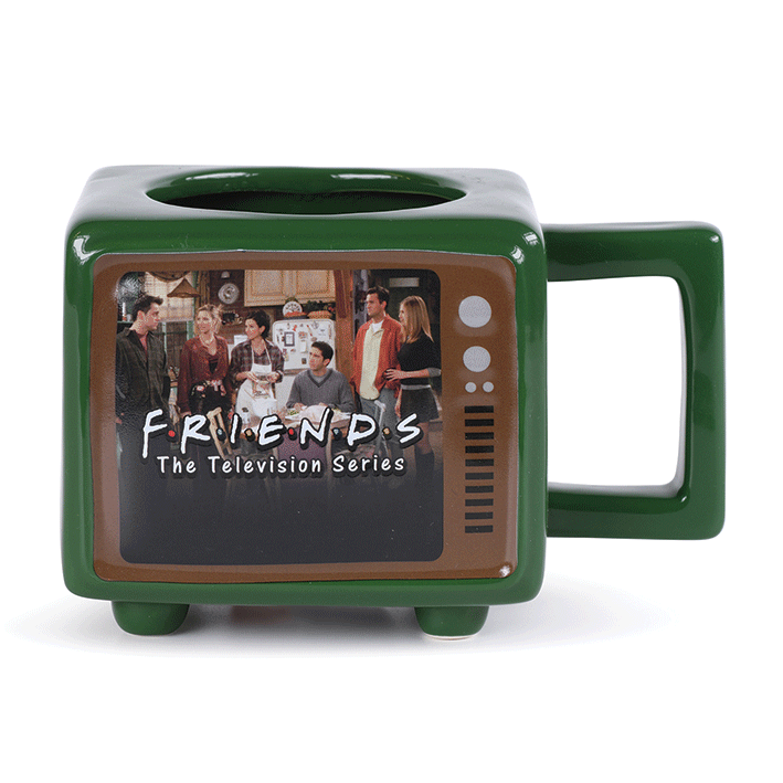 Retro Friends TV-Themed 3D Heat-Changing Ceramic Mug