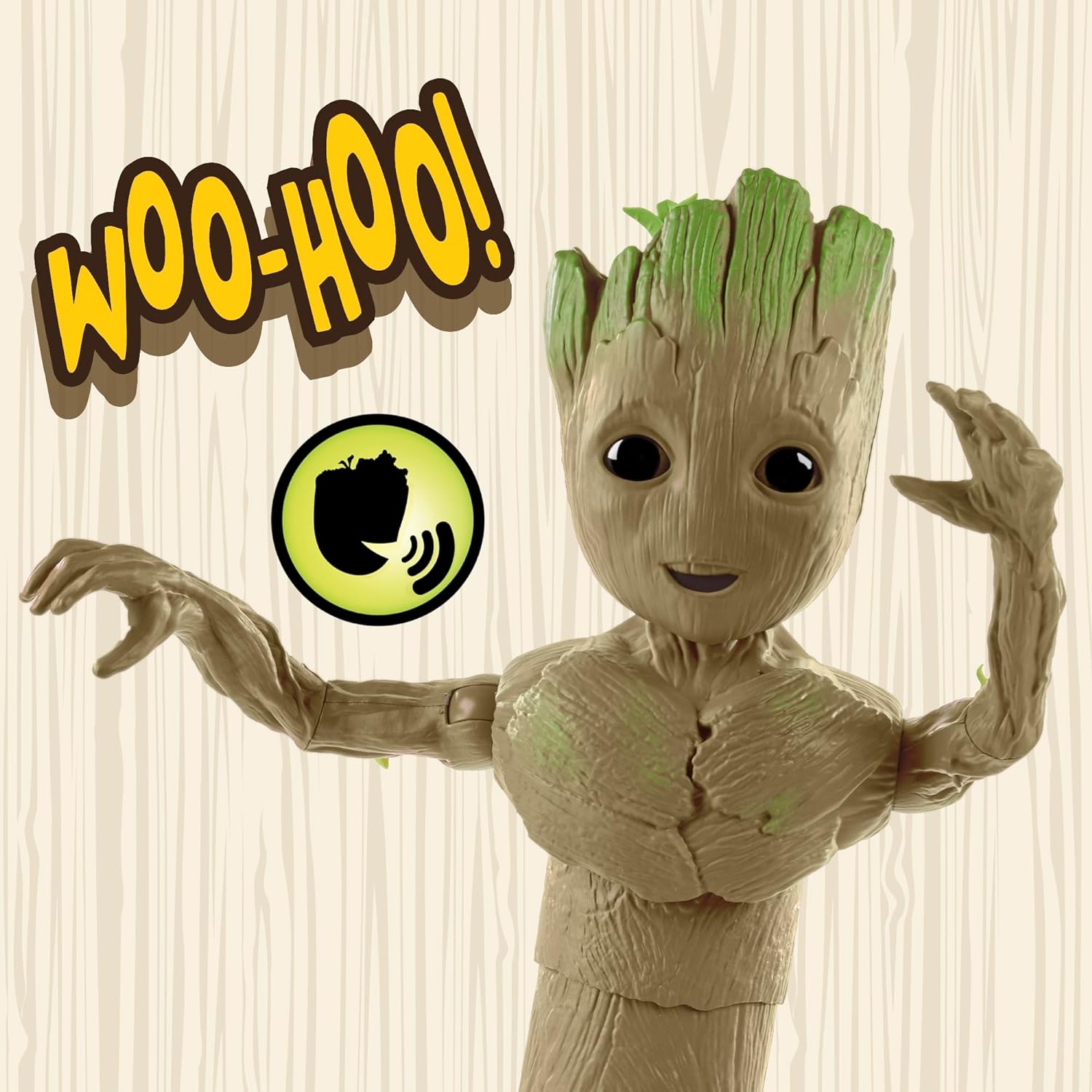 Marvel Studios Interactive Groove 'N Grow Poseable Groot Action Figure