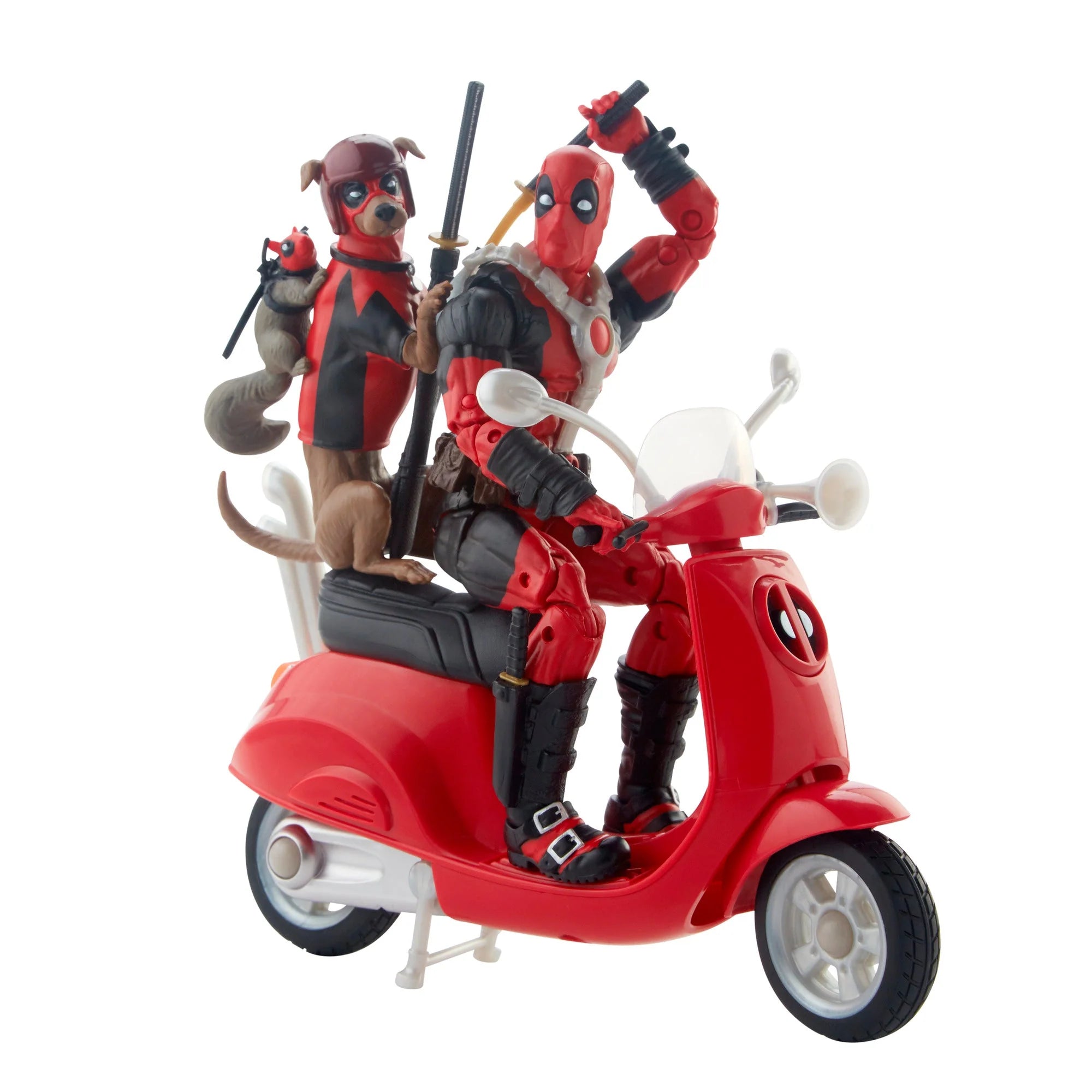 6-Inch Marvel Legends Deadpool Action Figure with Scooter and Accessories