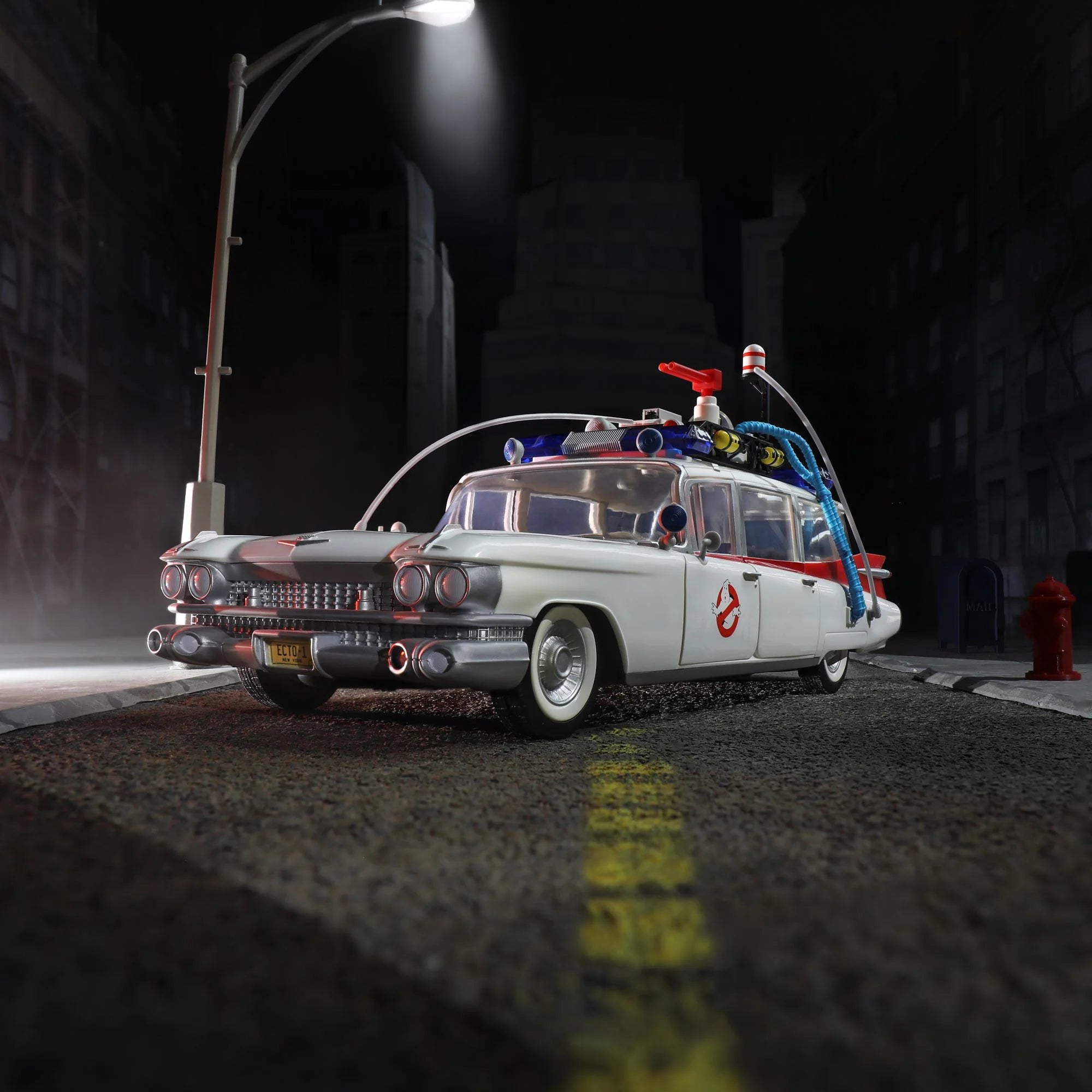 1984-Inspired Ghostbusters Plasma Series Ecto-1 Premium Vehicle Toy