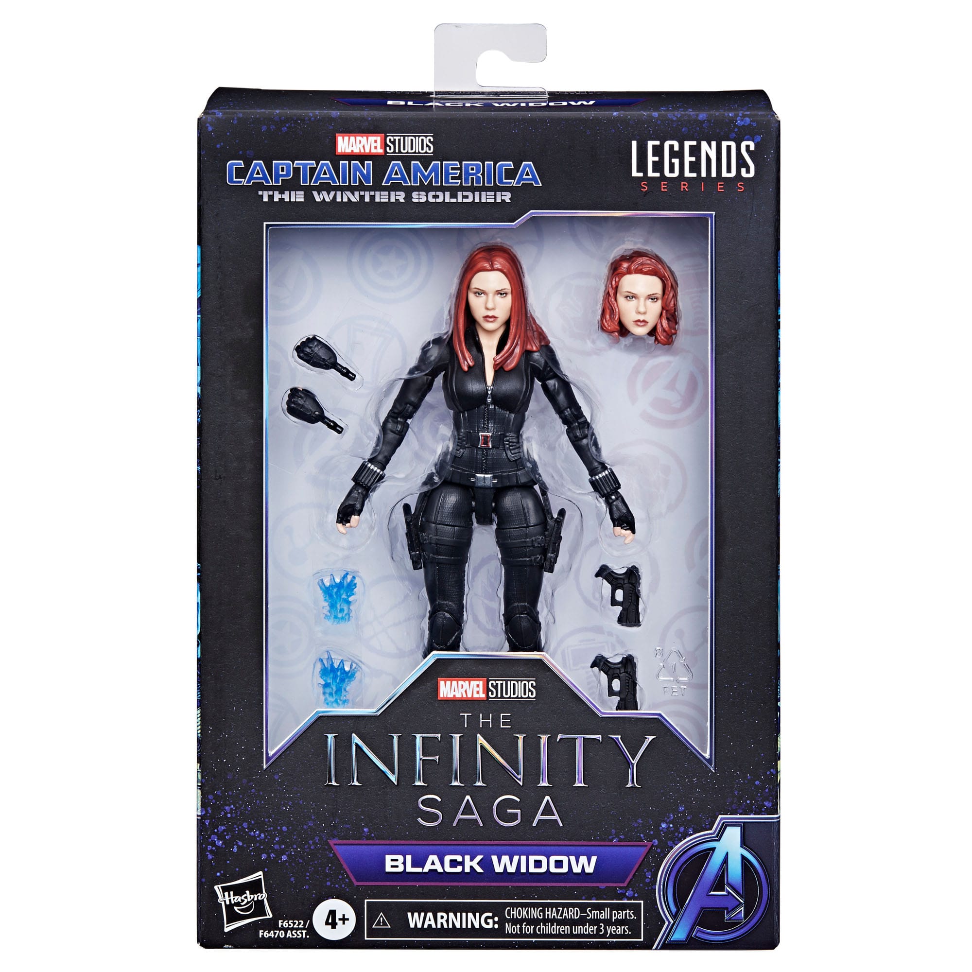 Hasbro Marvel Legends Series Infinity Saga 6-Inch Black Widow Action Figure