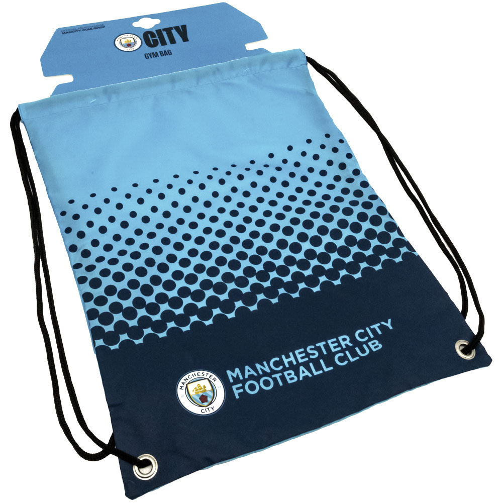 Manchester City Football Club Fading Style Gym Sports Bag