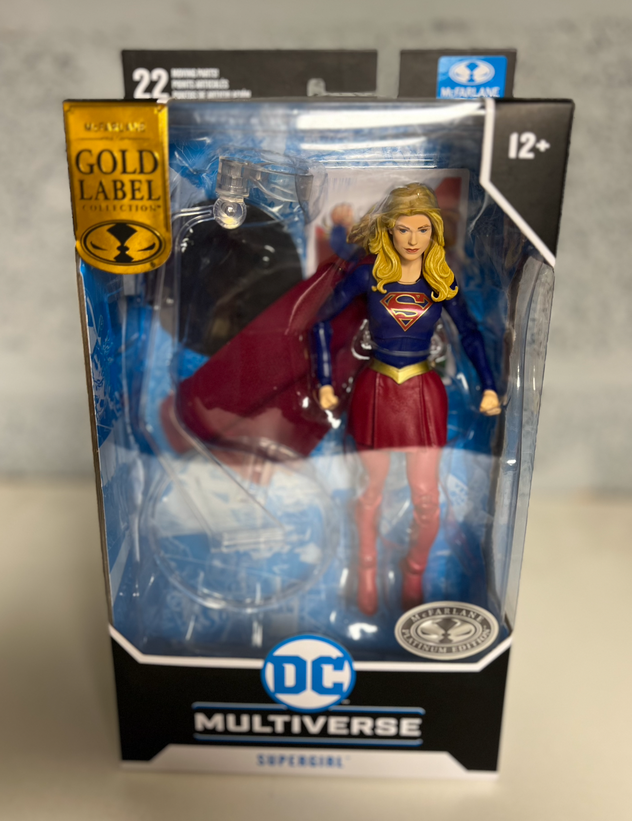 McFarlane DC Multiverse 7-Inch Gold Label Supergirl (DC Rebirth) Action Figure