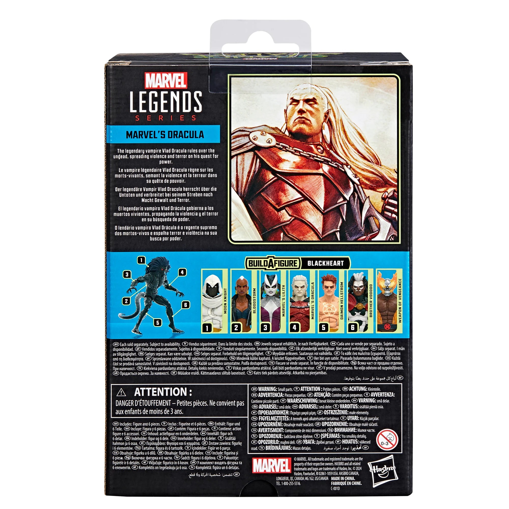 Hasbro 6-Inch Marvel Legends Series Strange Tales Dracula Action Figure