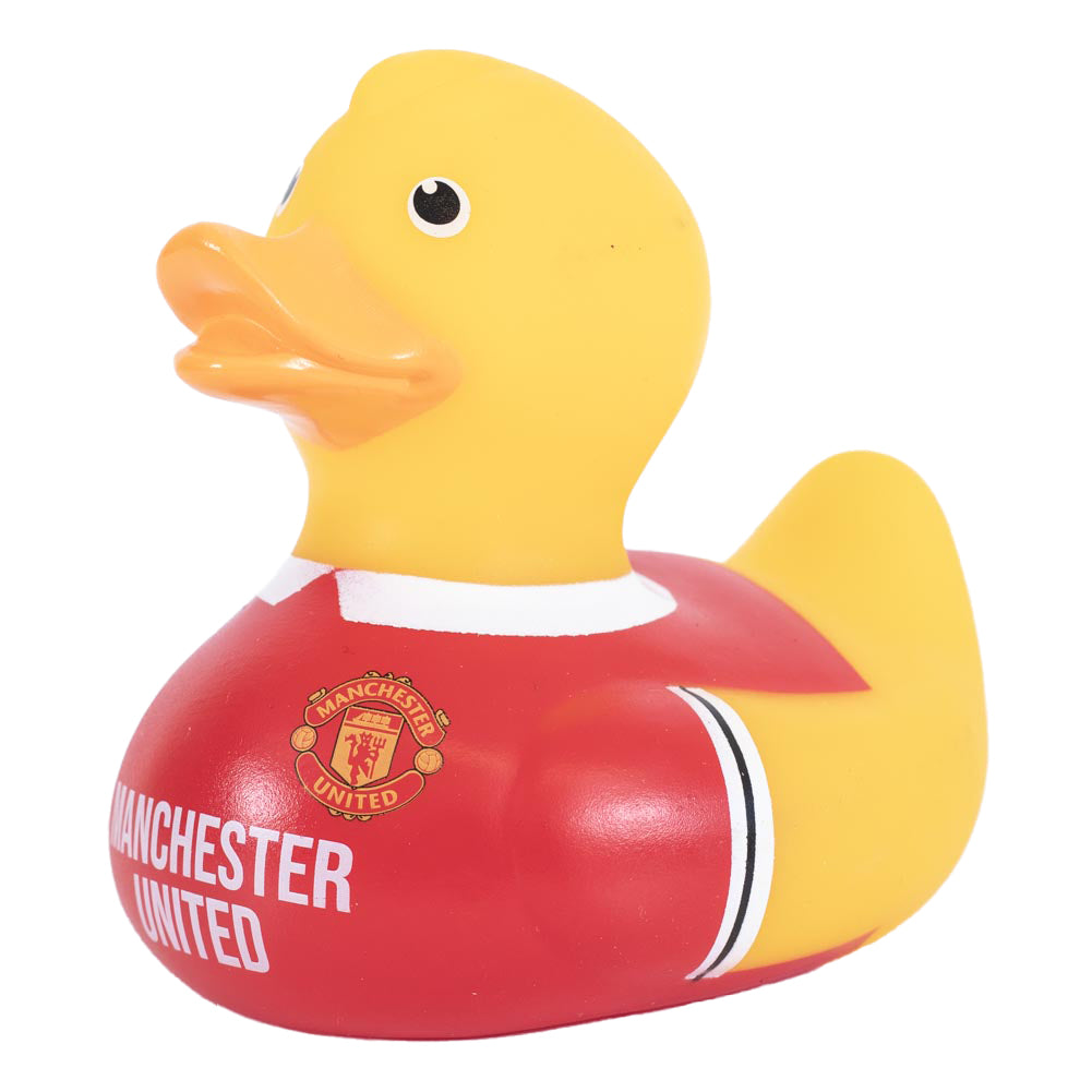 Manchester United Home Kit-Styled Classic Yellow Rubber Bath Duck