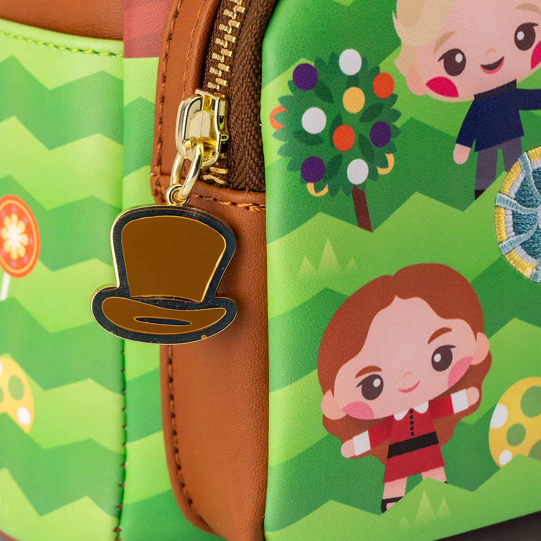 Loungefly Charlie & the Chocolate Factory 50th Anniversary Scented Mini Backpack