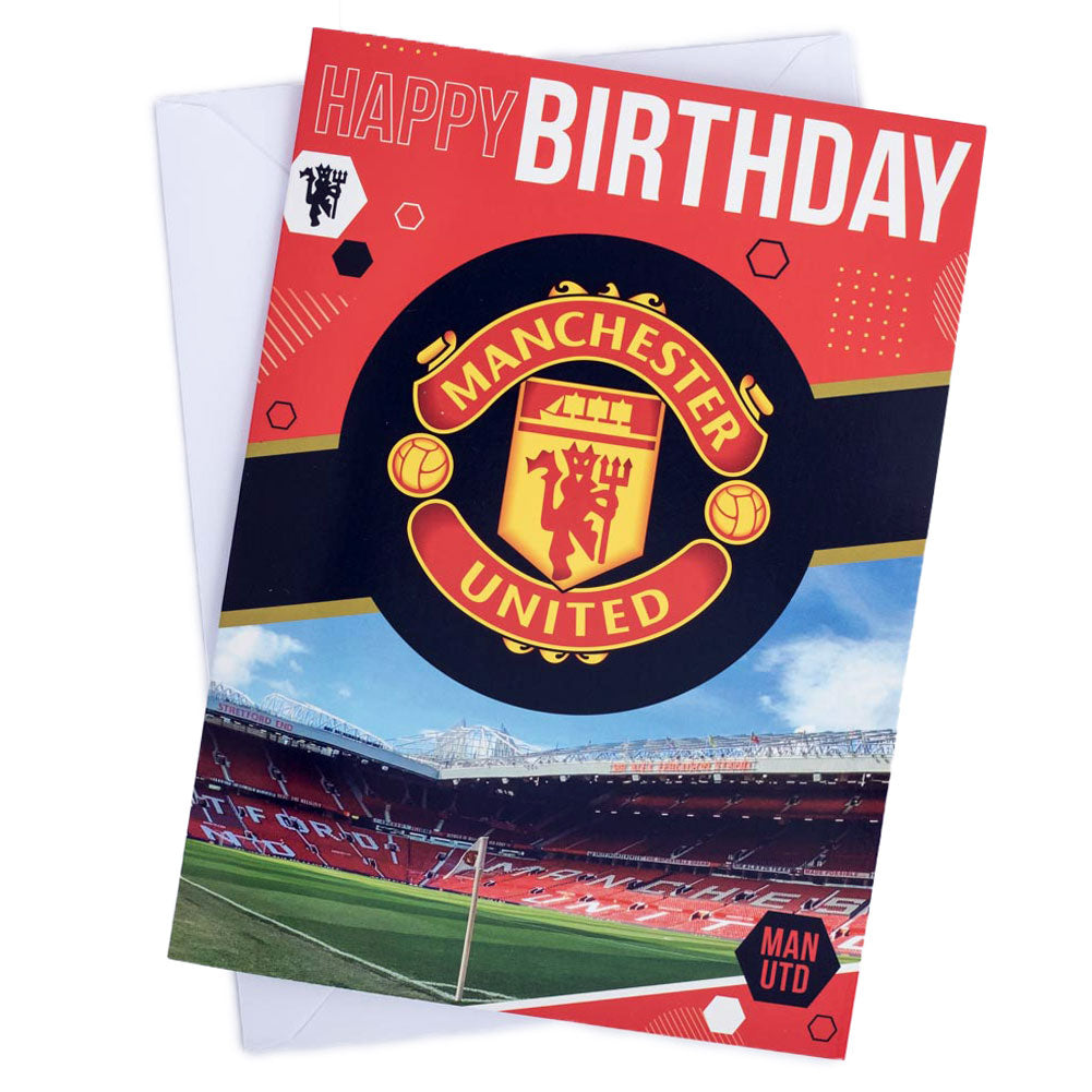 Manchester United Football Club Musical Birthday Greeting Card