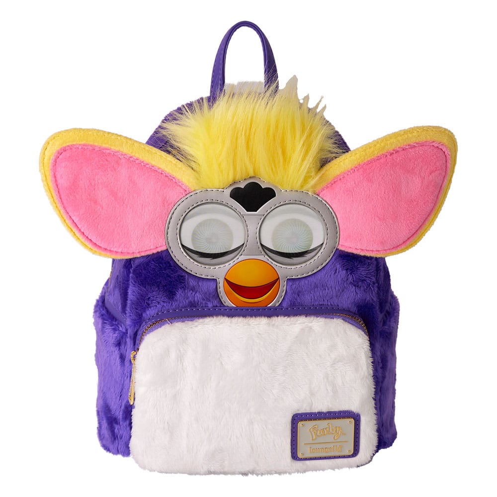 Adorable Loungefly Mini Backpack Inspired by Furby with Moving Eyes