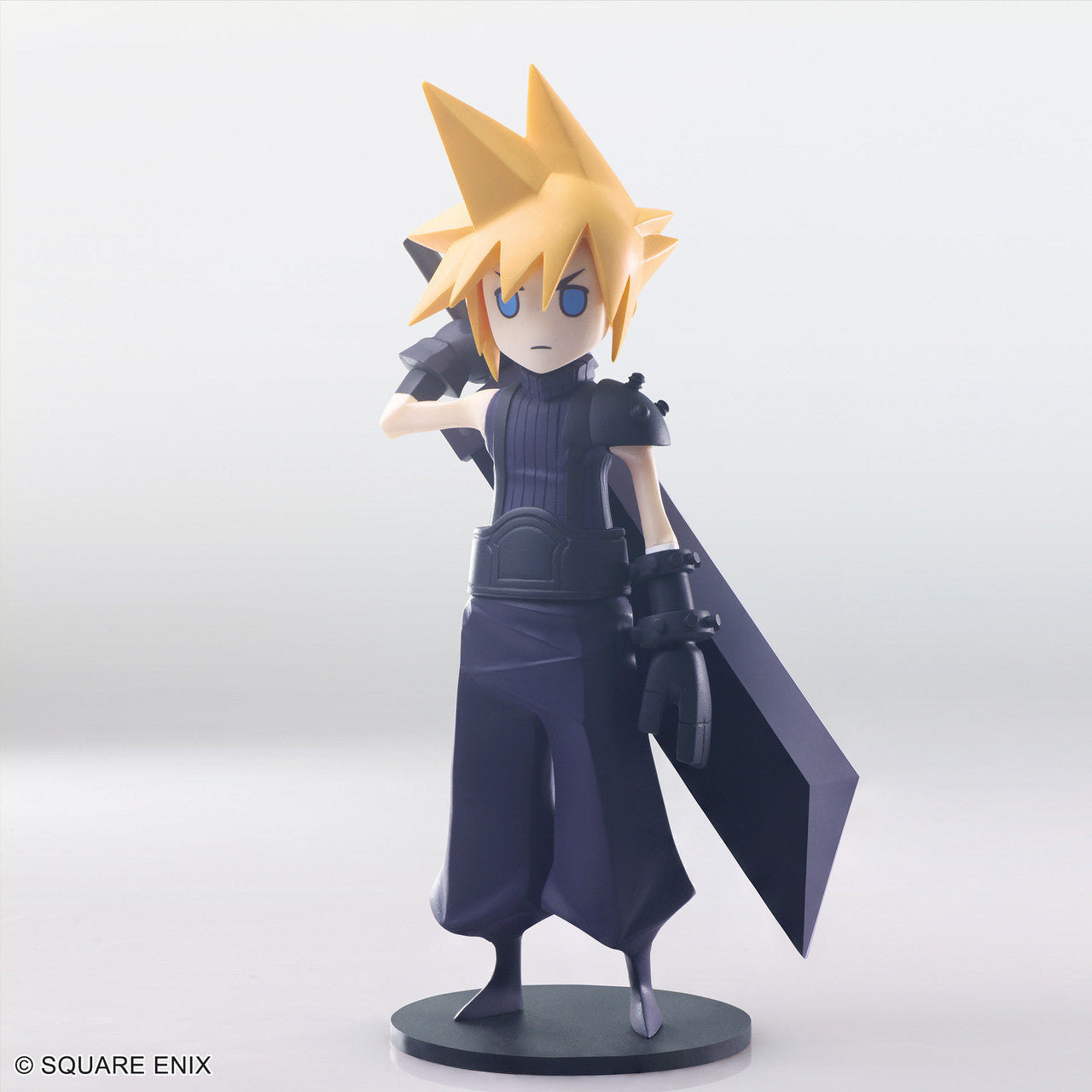 Collectible Final Fantasy VII Static Arts Miniature Figure of Cloud Strife