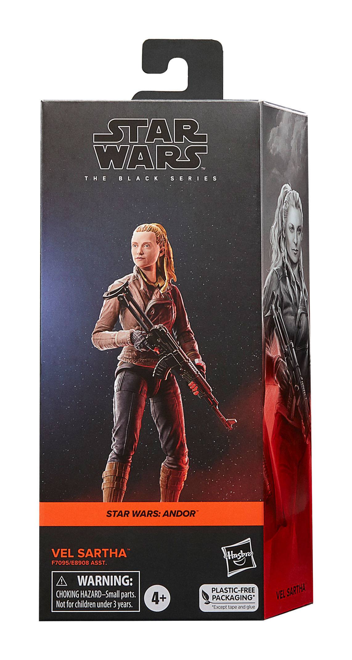 Hasbro's Highly Collectible Star Wars The Black Series Vel Sartha 6 - Inch Action Figure for Devoted Fans