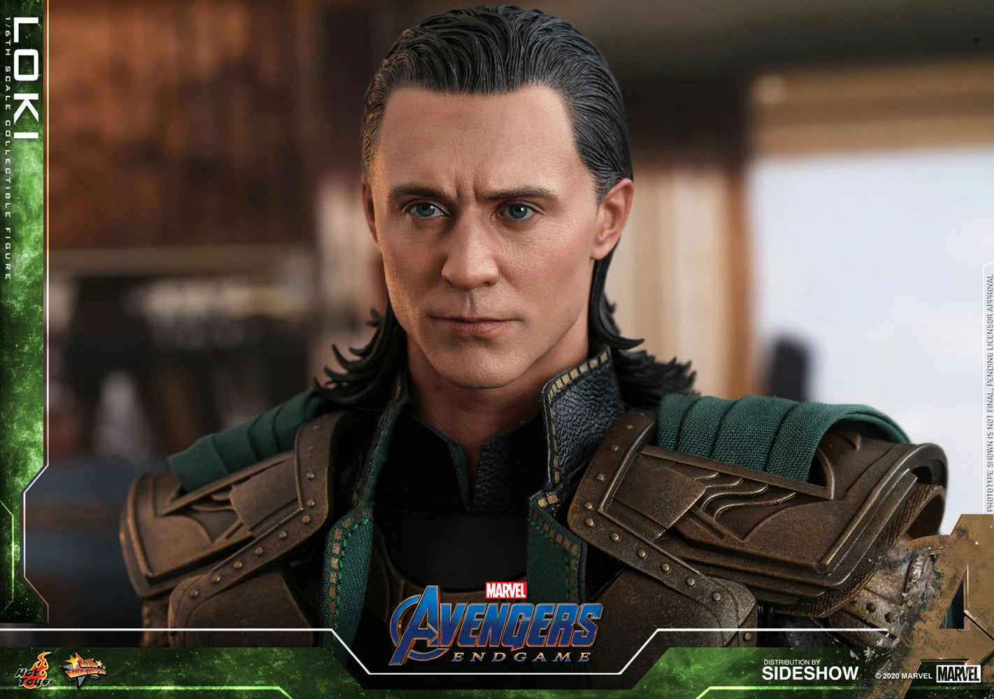 Hot Toys Highly Detailed 1/6th Scale Collectible Figure of Loki from Avengers Endgame